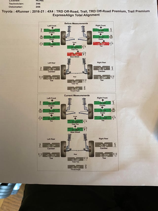 2024 Tacoma Your new truck probably needs an alignment 1000006758
