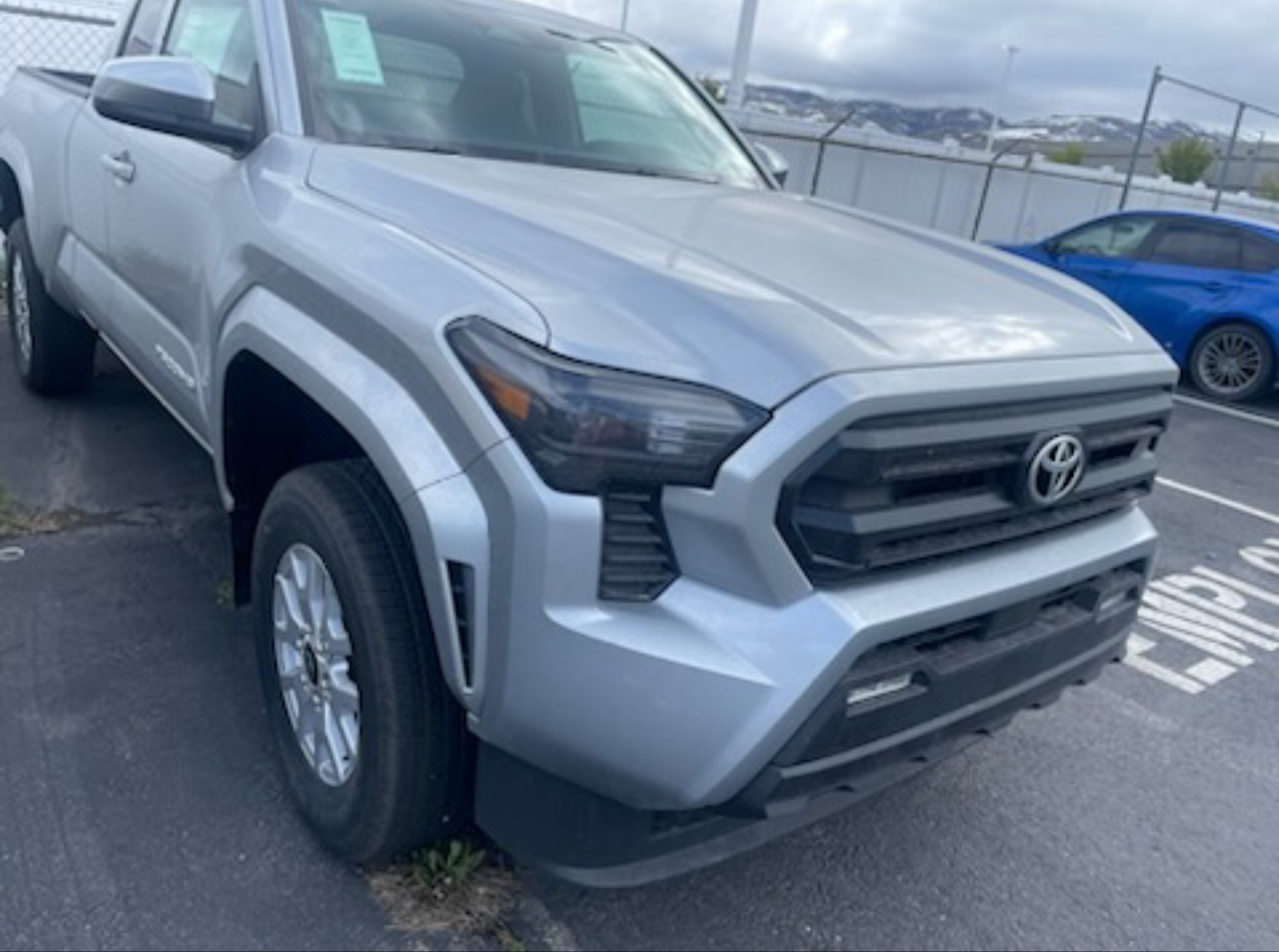 2024 Tacoma Delivered 4X4 SR5 Xtracab in Celestial Silver Metallic 1000007391