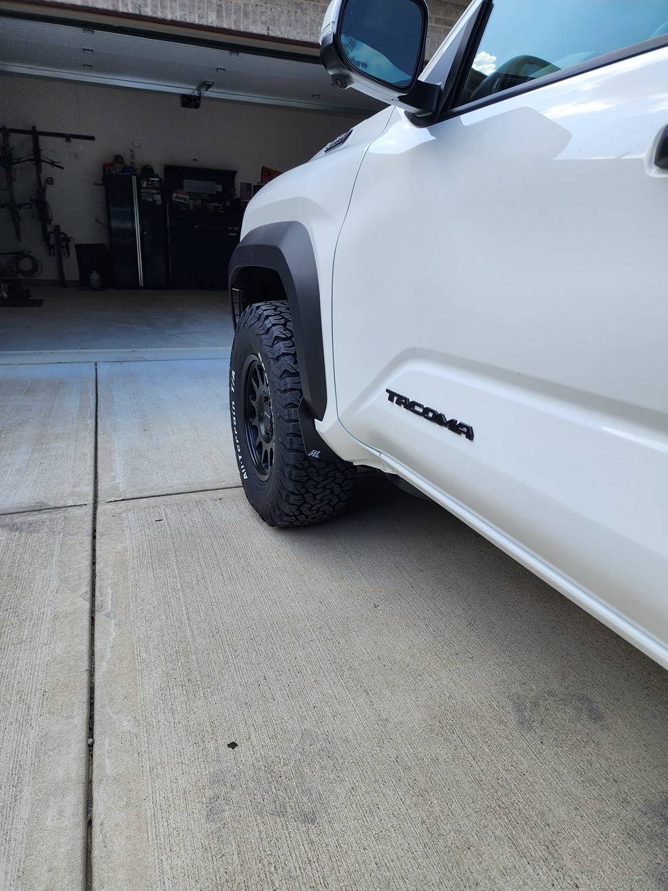 2024 Tacoma Ark micro flaps installed 1000010451