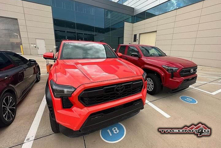 2024 Tacoma 2024 Tacoma LIMITED (Blue Crush) spotted for first time in the wild 1695320336227