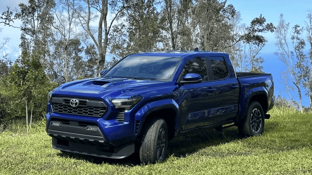 2024 Tacoma Trailhunter Tacoma (w/ bullbar) featured in in Blue Beetle superhero movie 1695994712833