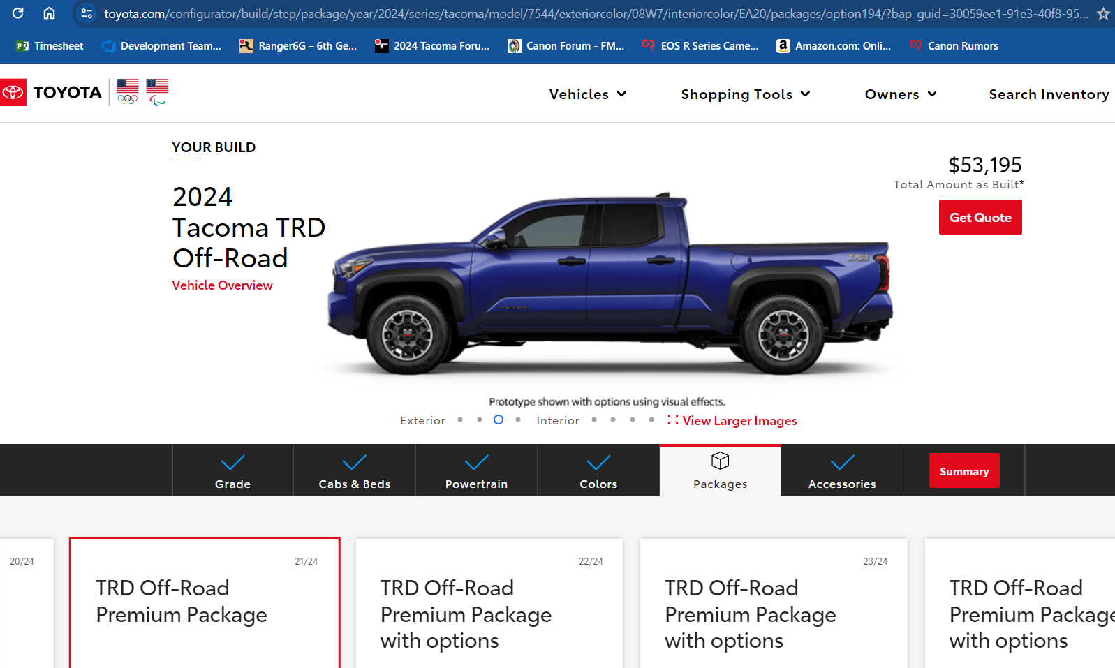 2024 Tacoma 2024 Tacoma Build and Price Configurator Now Live! - Post Up Your Builds!! 1702389982098