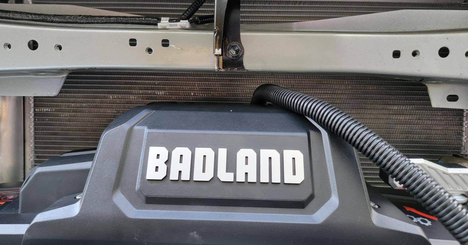 2024 Tacoma Rough Country Winch Mount + Badlands 12k (HF) install on a 4th Gen 2024 Tacoma Hybrid TRD Off-Road. Minimal trimming, huge PITA, but yessir! 1743361023156-ka