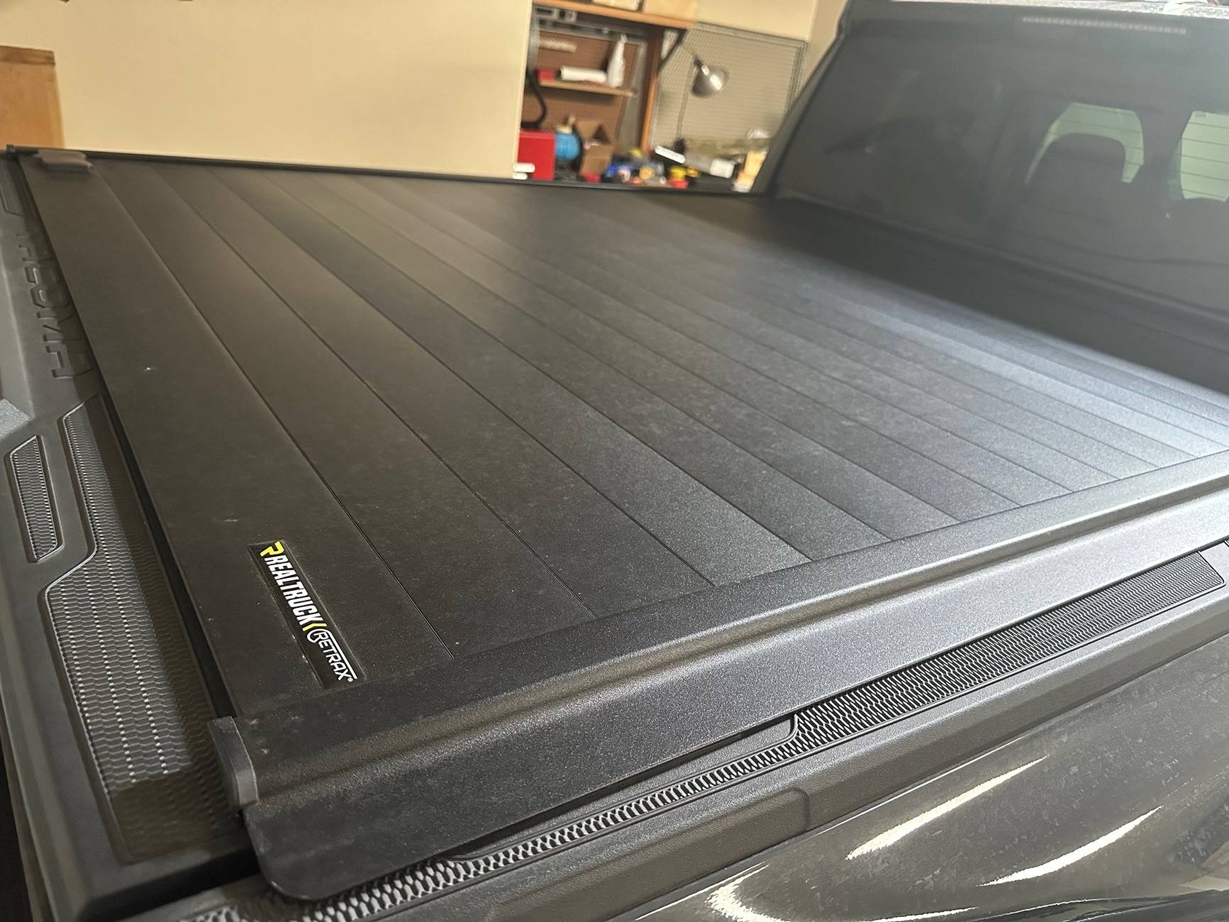 2024 Tacoma Roll-n-lock A-series manual retractable Tonneau cover installed review 1749007356363-31