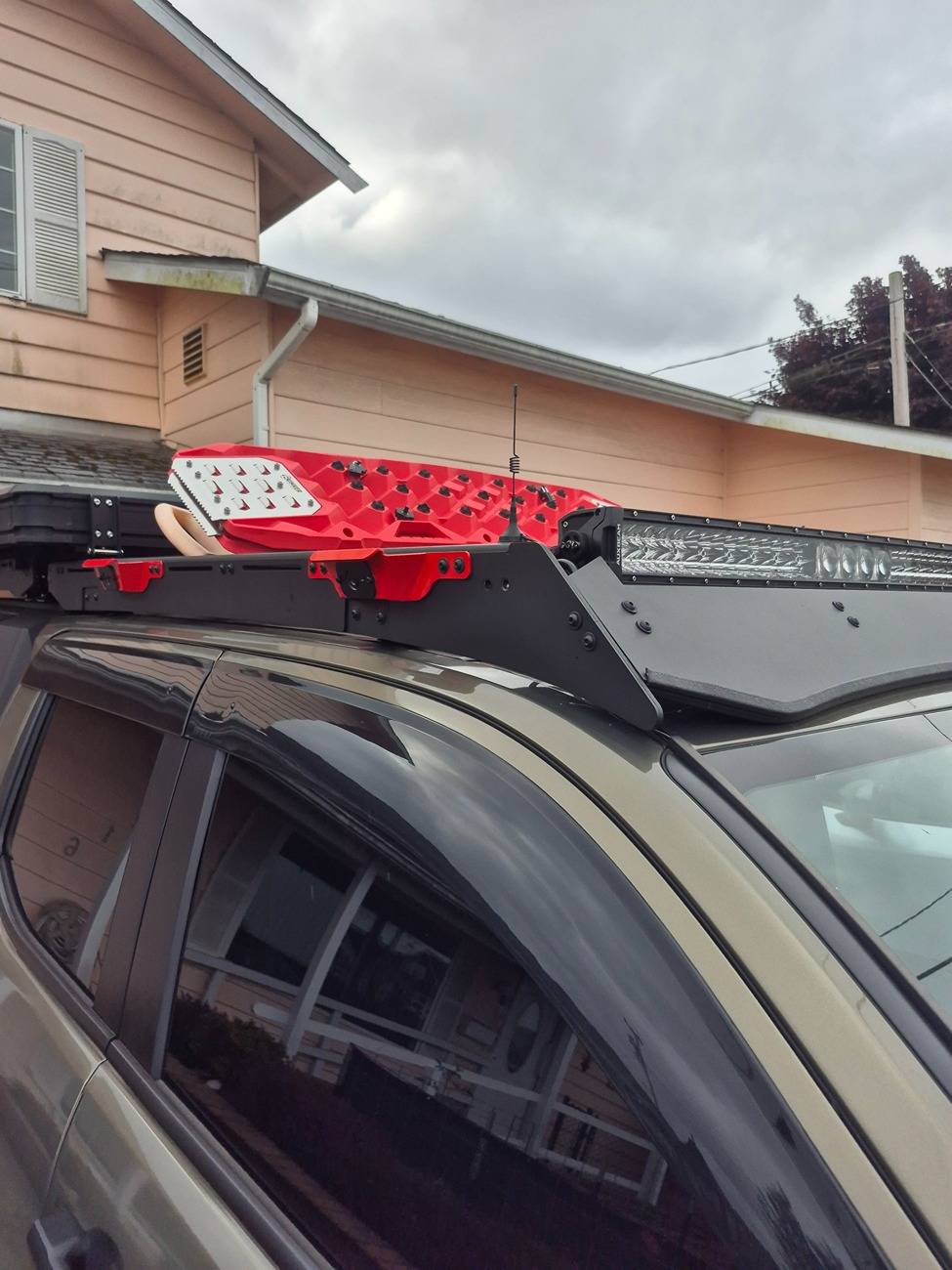 2024 Tacoma Auxbeam switch panel install custom bracket with warn power interrupt kit for winch 17497384587815348086444223651186