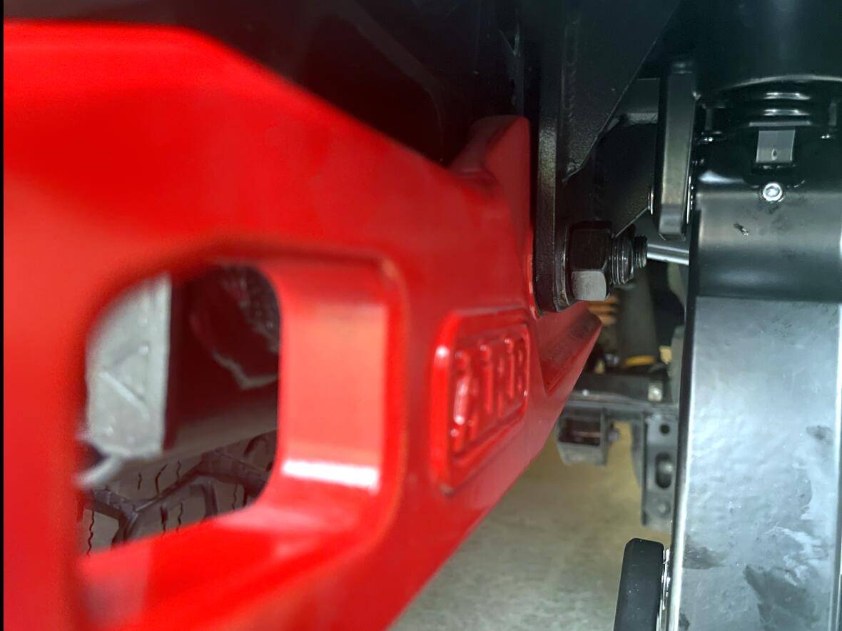 2024 Tacoma Rally Armor mud flaps and SXTH Elements bed step bracket for TH 1750033842216-is