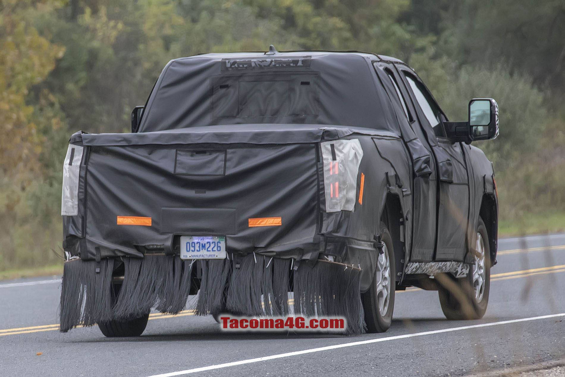 2024 Tacoma 2024 Tacoma (4th Gen) Prototype Spied in First Sighting!! 2023 Toyota Tacoma Prototype Tacoma4G.com 13