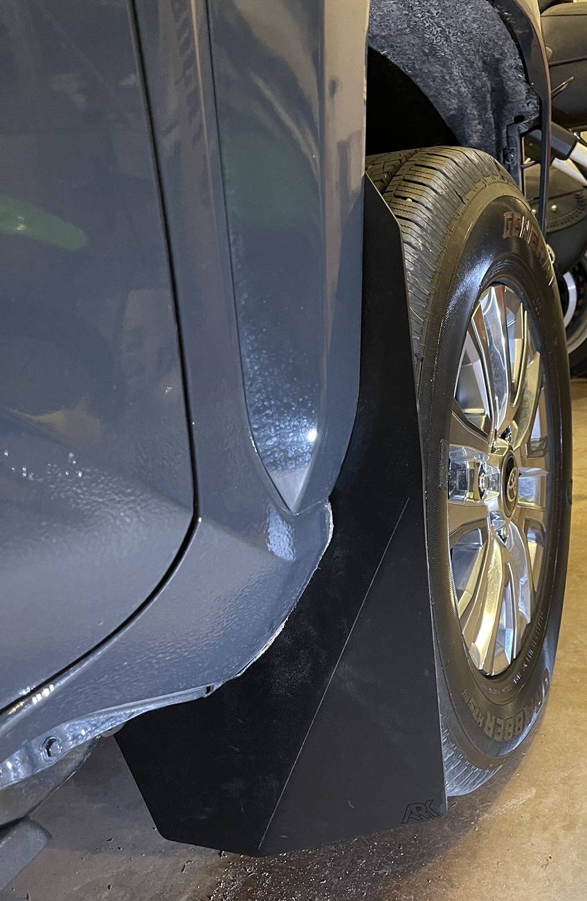 2024 Tacoma Skinny Mudflaps = Rock Chips on Bed & Fender Flares 2024-11-12 22.38.23