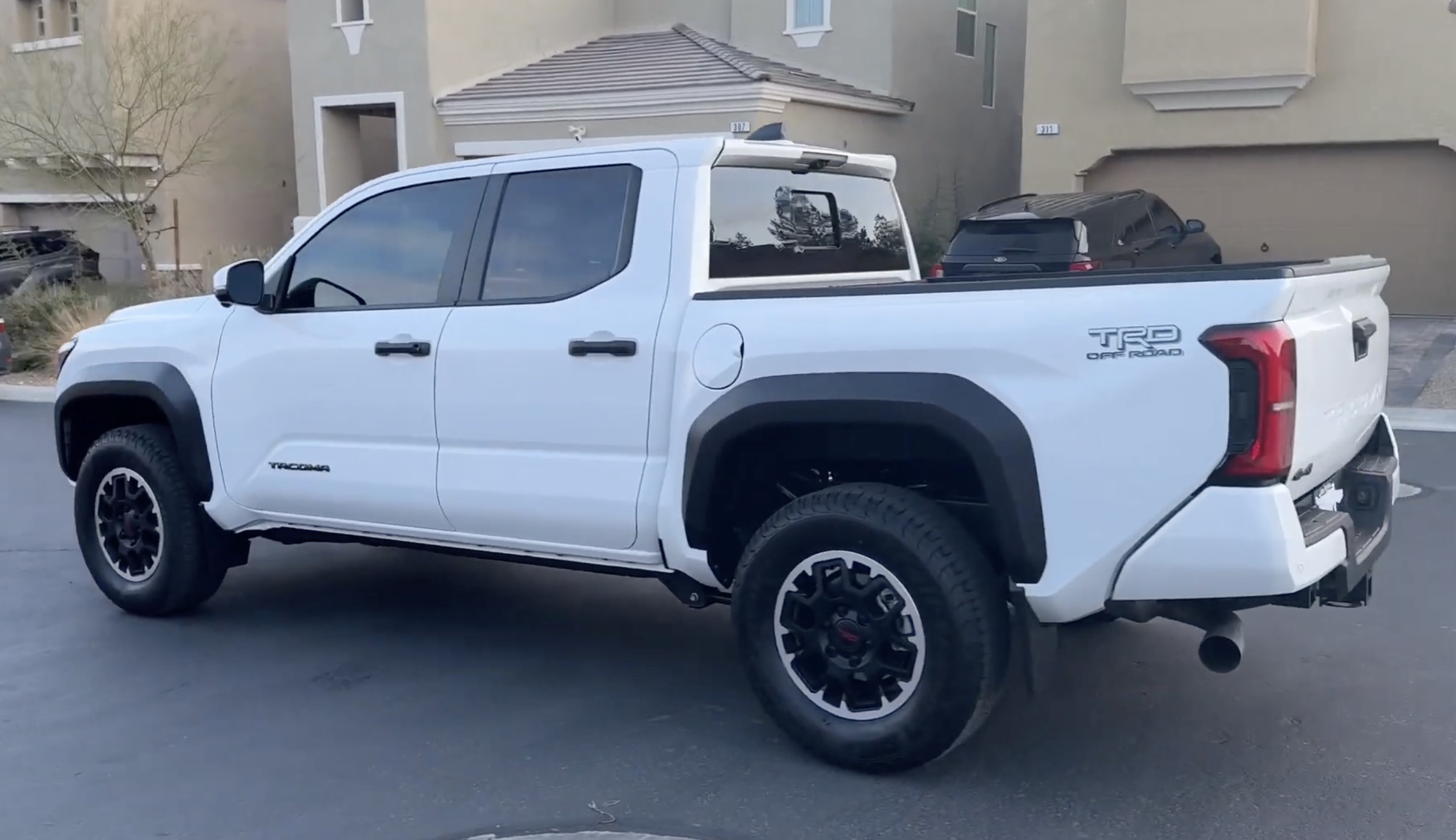 2024 Tacoma Official ICE CAP 2024 Tacoma Thread (4th Gen) 2024 tacoma 15%  40% window tint before & after ceramic tints