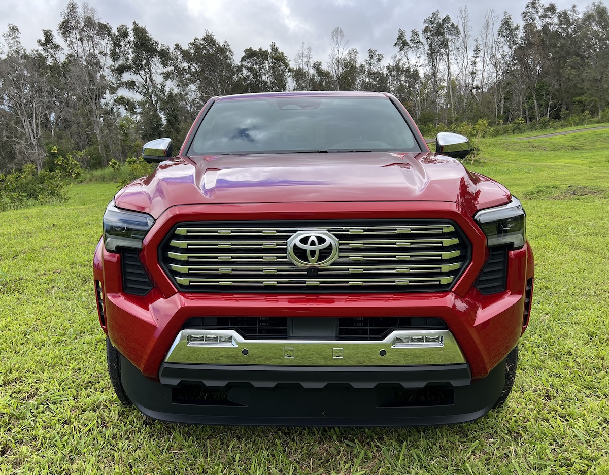 2024 Tacoma Official SUPERSONIC RED 2024 Tacoma Thread (4th Gen) 2024 Tacoma Limited Front Grille Face Supersonic Red