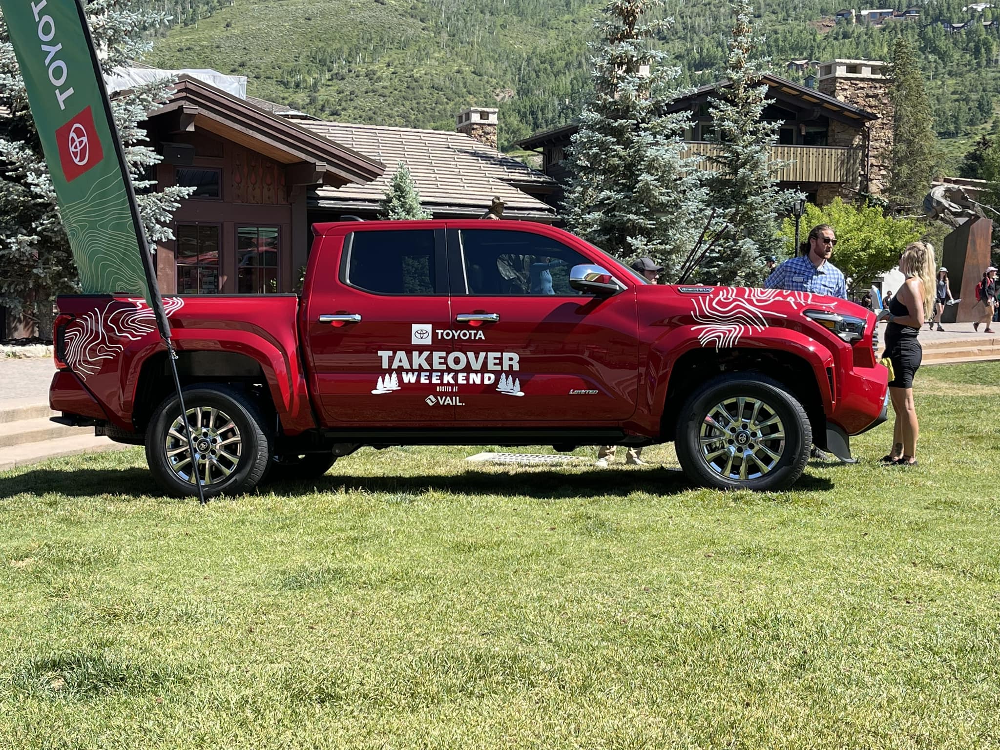 2024 Tacoma 2024 Tacoma Limited in Supersonic Red appears at Toyota Takeover Weekend Vail 2024 Tacoma Limited in Supersonic Red 10