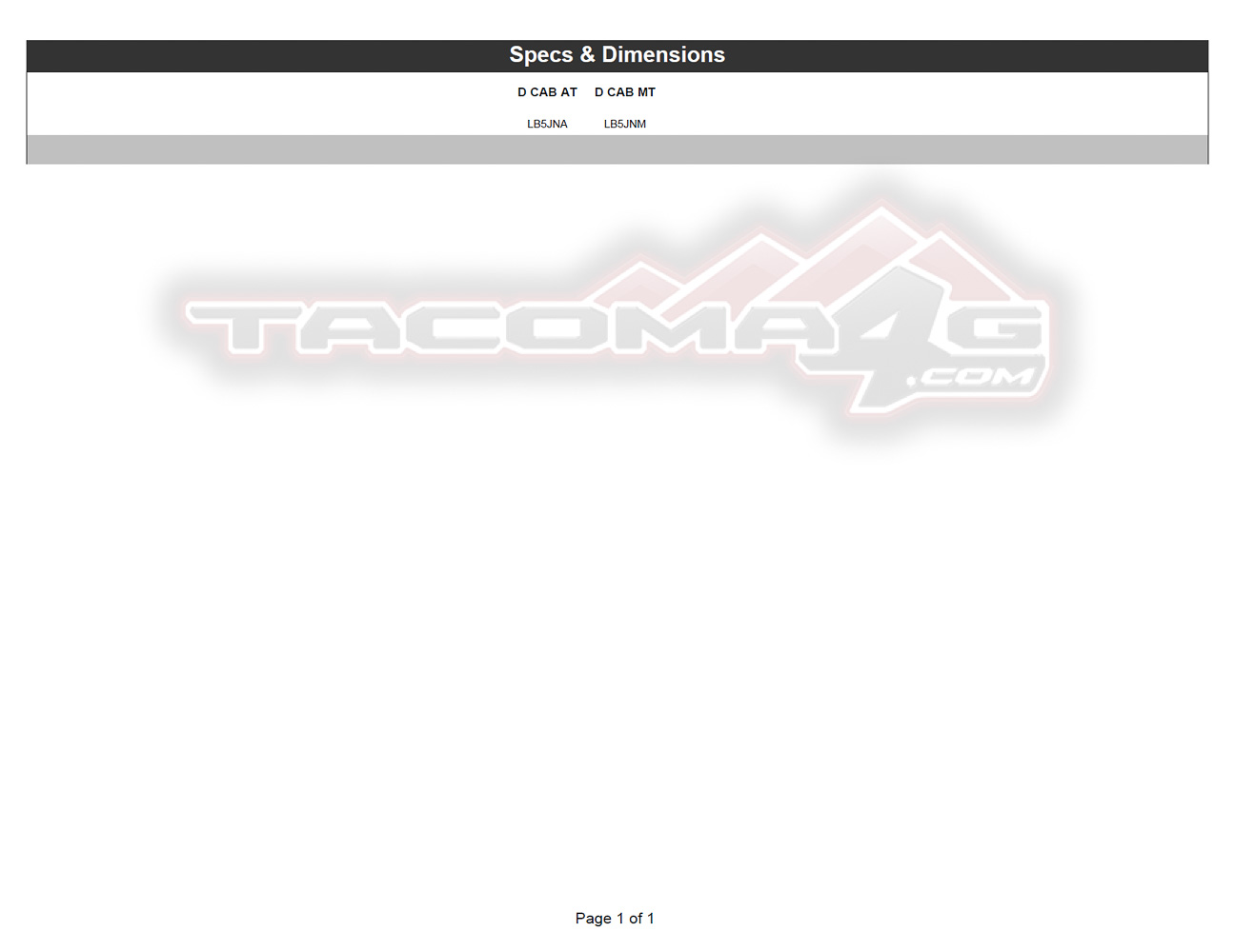 2024 Tacoma Official: 2024 Tacoma Ordering Guide for Canada [Full Document]! 2024-tacoma-order-guide-canada-18