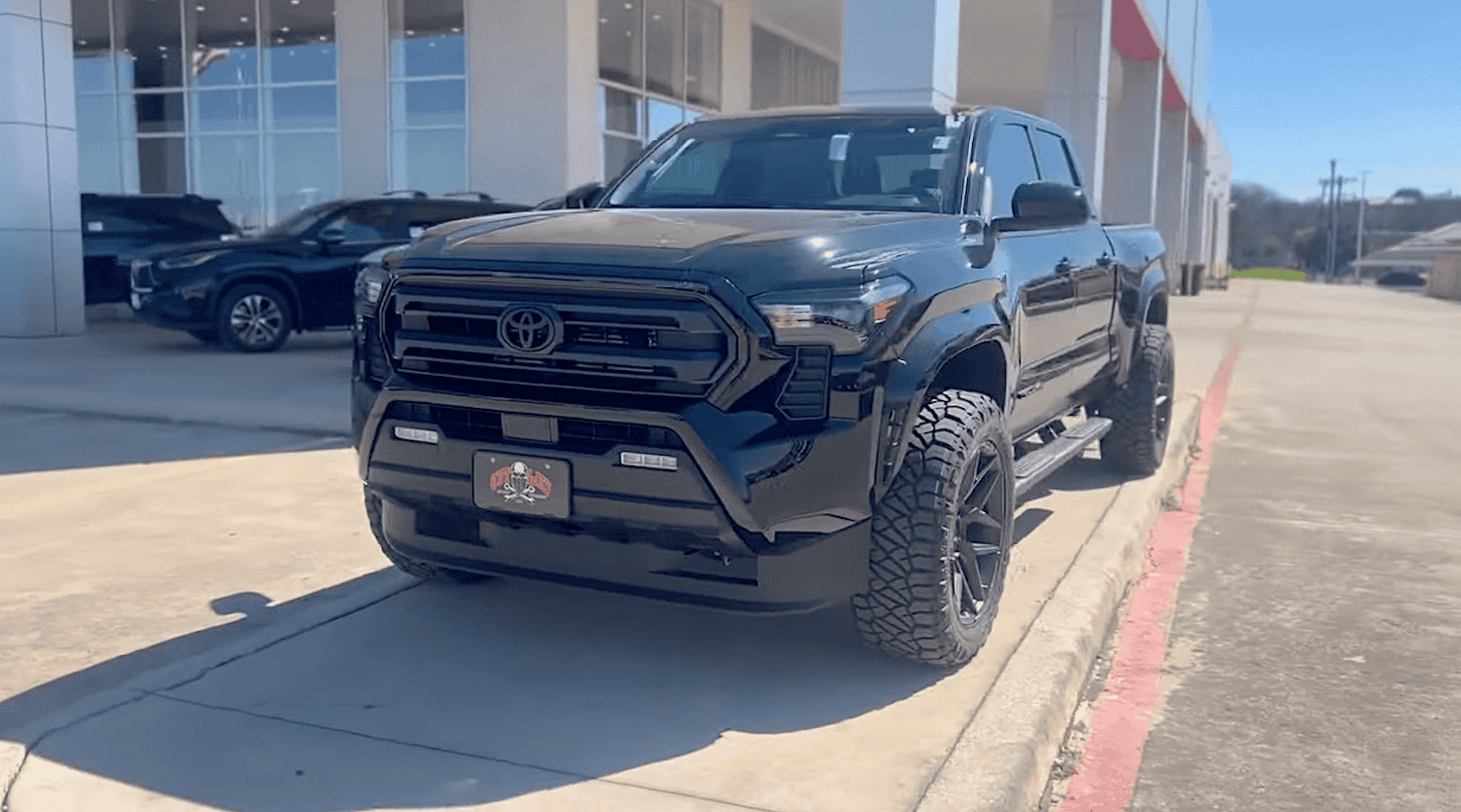 2024 Tacoma 2024 Tacoma SR5 with upgraded aftermarket wheels / tires Black Edition 2024-tacoma-sr5-upgraded-wheels-tires-black-edition-2