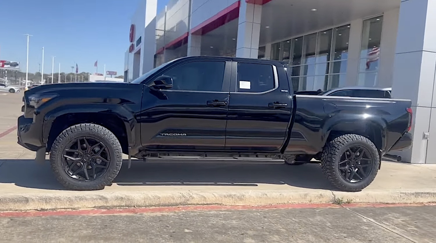 2024 Tacoma 2024 Tacoma SR5 with upgraded aftermarket wheels / tires Black Edition 2024-tacoma-sr5-upgraded-wheels-tires-black-edition-4