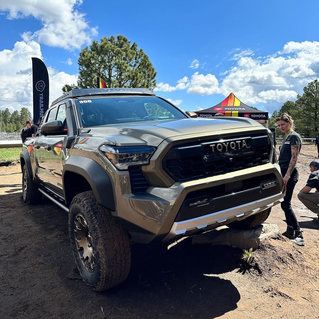 2024 Tacoma 2024 Tacoma Trailhunter (+ undercarriage / underbody) and PreRunner at Overland Expo 2023 -- first public photos & impressions from 3rd gen owner 2024 Tacoma Trailhunter 4th gen Overland Expo 2023.jpg6