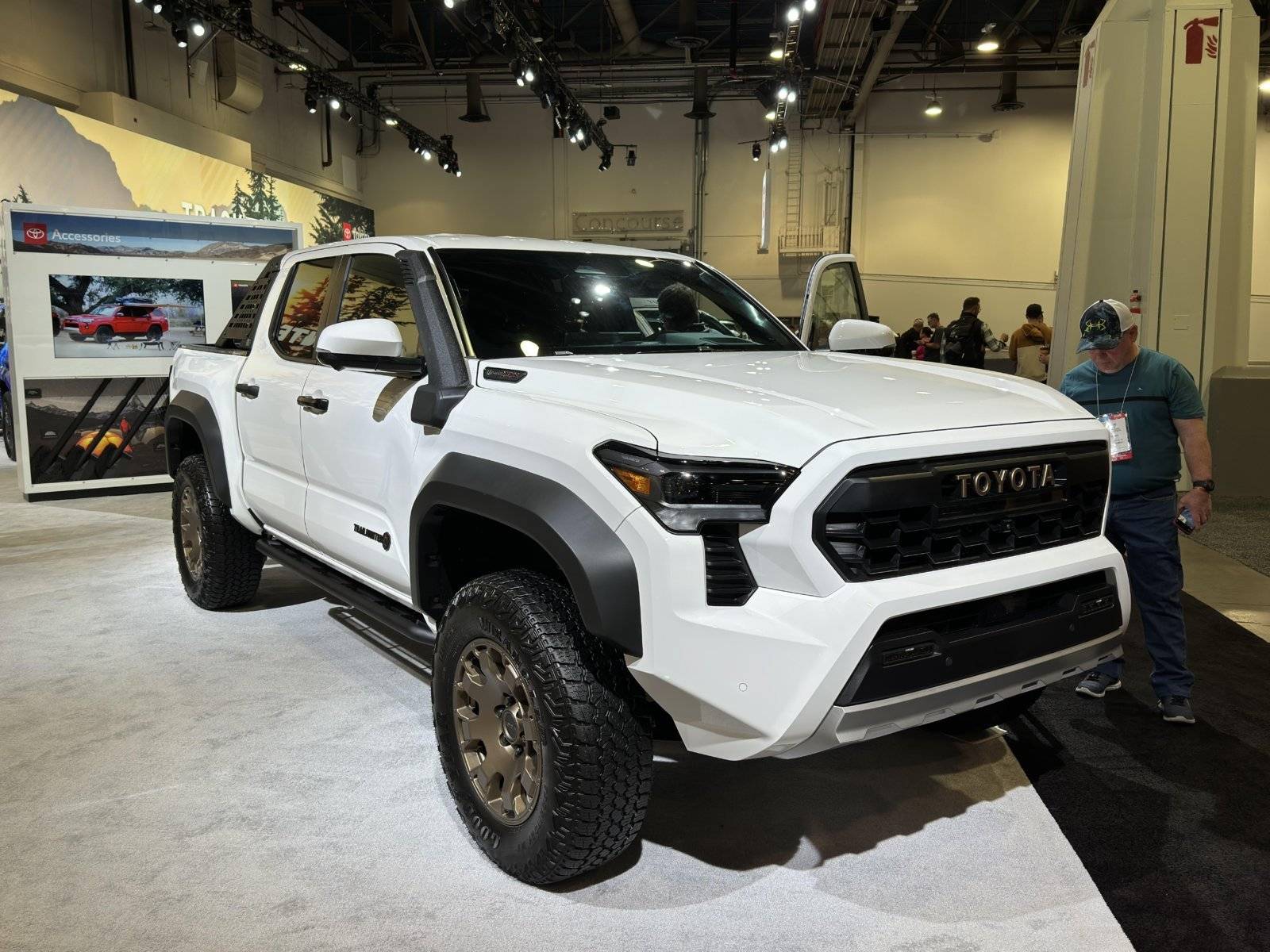 2024 Tacoma 2024 Tacoma Trailhunter Overlanding Build + White Trailhunter at SEMA 2023 2024-tacoma-trailhunter-white1-sema-build