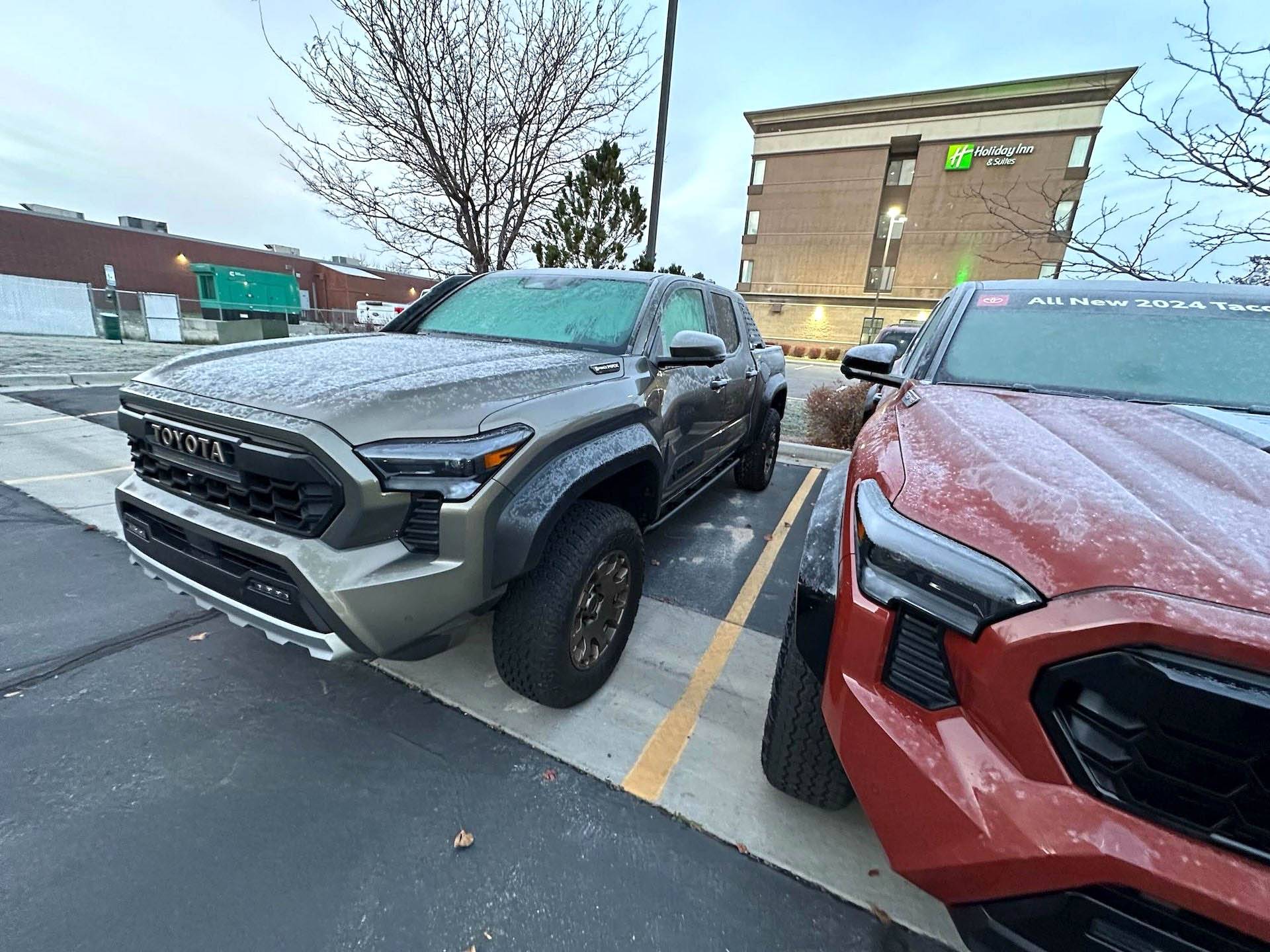 2024 Tacoma BRONZE OXIDE 2024 Tacoma Thread (4th Gen) 2024 Tacoma TRD Pro Terra and Trailhunter Bronze oxide side by side 9