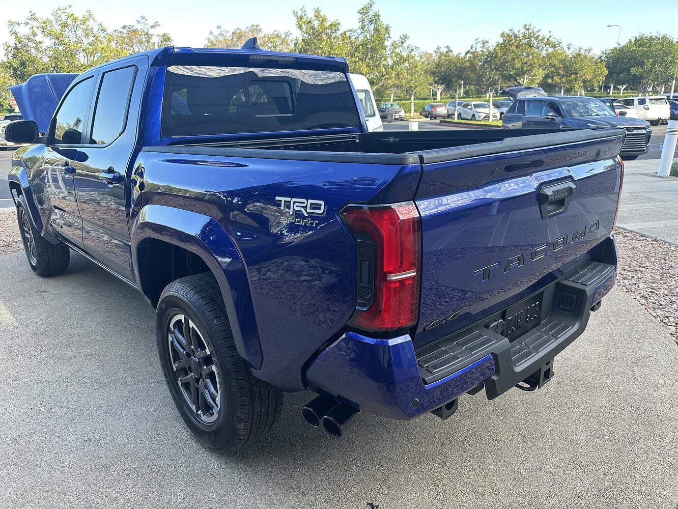 2024 Tacoma Spotted: 2024 Tacoma TRD Sport in Blue Crush Metallic 2024-tacoma-trd-sport-blue-crush-1-