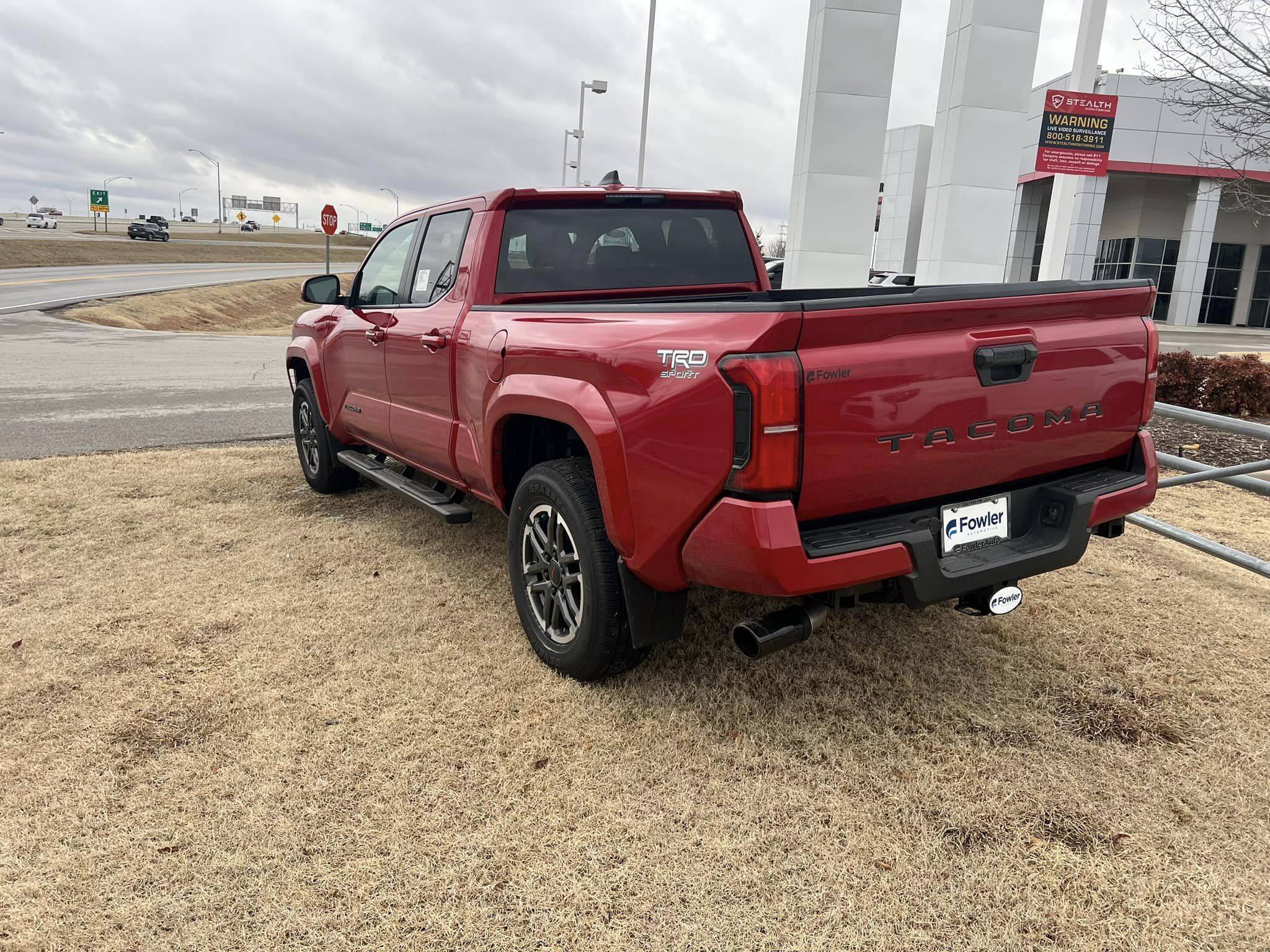 2024 Tacoma Updates of 2024 Tacomas on dealer lots (dealership, pricing, photos) 2024-tacoma-trd-sport-supersonic-red-delivered-2