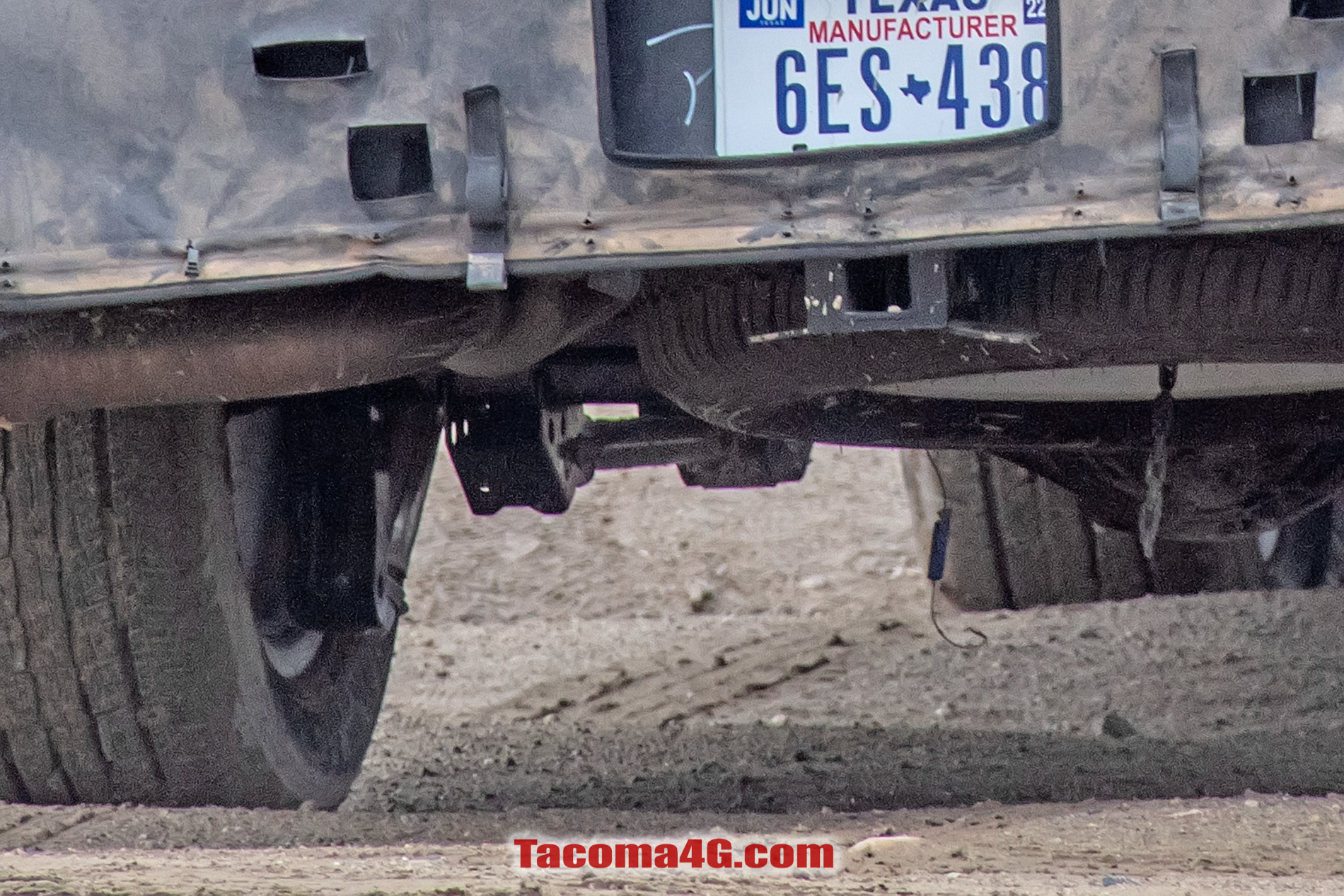2024 Tacoma New 2024 Tacoma (4th Next Gen) Mule Off-Road Testing Reveals More Suspension Details -- 5/27/22 2024 Toyota Tacoma 4th gen spy photos suspension interior 12