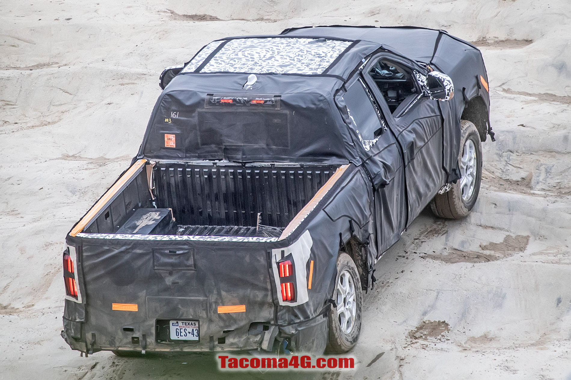 2024 Tacoma New 2024 Tacoma (4th Next Gen) Mule Off-Road Testing Reveals More Suspension Details -- 5/27/22 2024 Toyota Tacoma 4th gen spy photos suspension interior 15