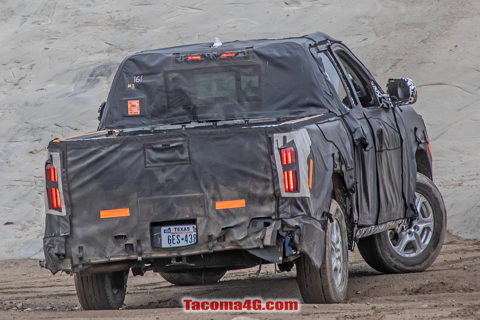 2024 Tacoma New 2024 Tacoma (4th Next Gen) Mule Off-Road Testing Reveals More Suspension Details -- 5/27/22 2024 Toyota Tacoma 4th gen spy photos suspension interior 21