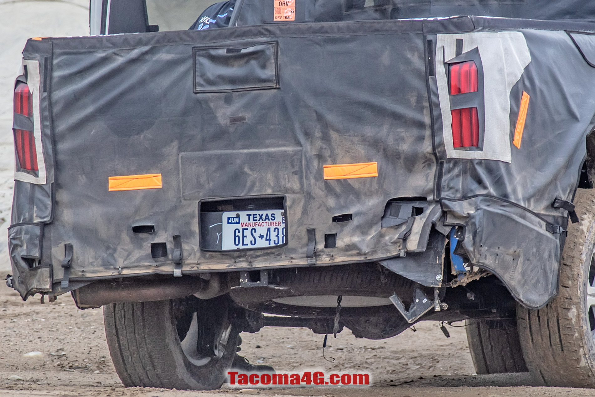 2024 Tacoma New 2024 Tacoma (4th Next Gen) Mule Off-Road Testing Reveals More Suspension Details -- 5/27/22 2024 Toyota Tacoma 4th gen spy photos suspension interior 9