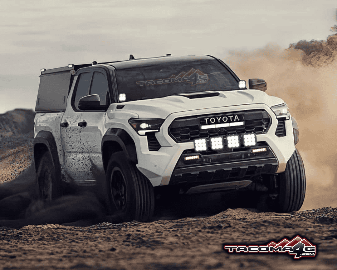 2024 Tacoma Breaking: Leaked 2024 Tacoma image from Toyota Website!! 2024 toyota tacoma lights DiodeDynamics