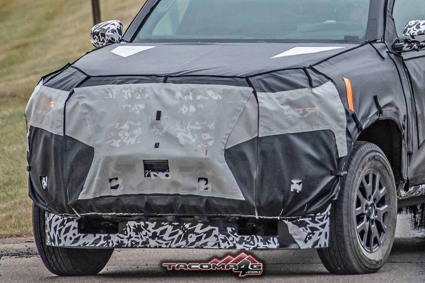 2024 Tacoma 📸 2024 Toyota Tacoma Production-Bodied Prototype Spied Testing 2024-toyota-tacoma-production-body-prototype-spied-2