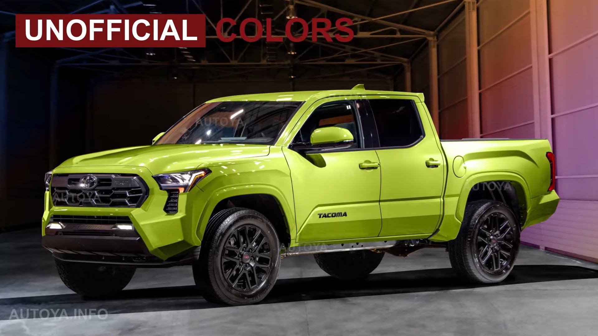2024 Tacoma 2024 Tacoma TRD Colors Previewed Via CGI Renderings 2024-toyota-tacoma-trd-brandishes-all-juicy-color-options-albeit-only-in-cgi_10