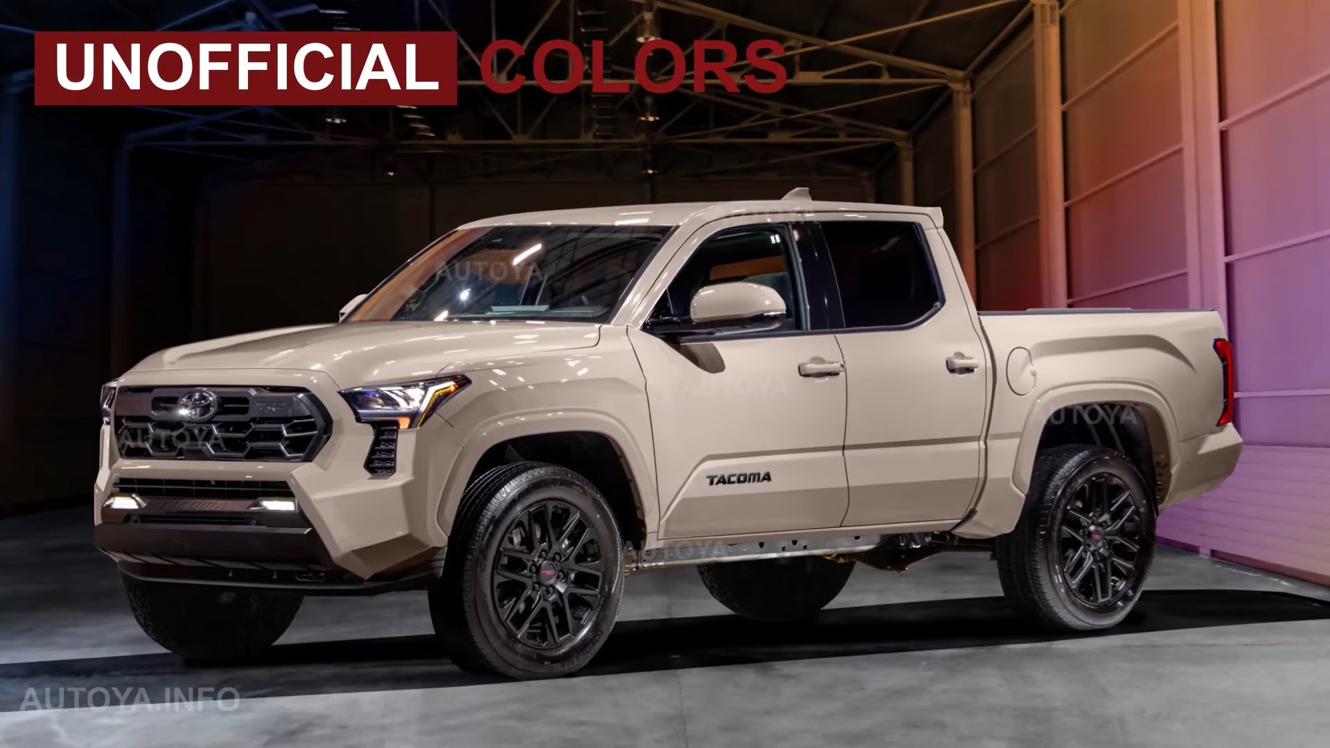 2024 Tacoma 2024 Tacoma TRD Colors Previewed Via CGI Renderings 2024-toyota-tacoma-trd-brandishes-all-juicy-color-options-albeit-only-in-cgi_22