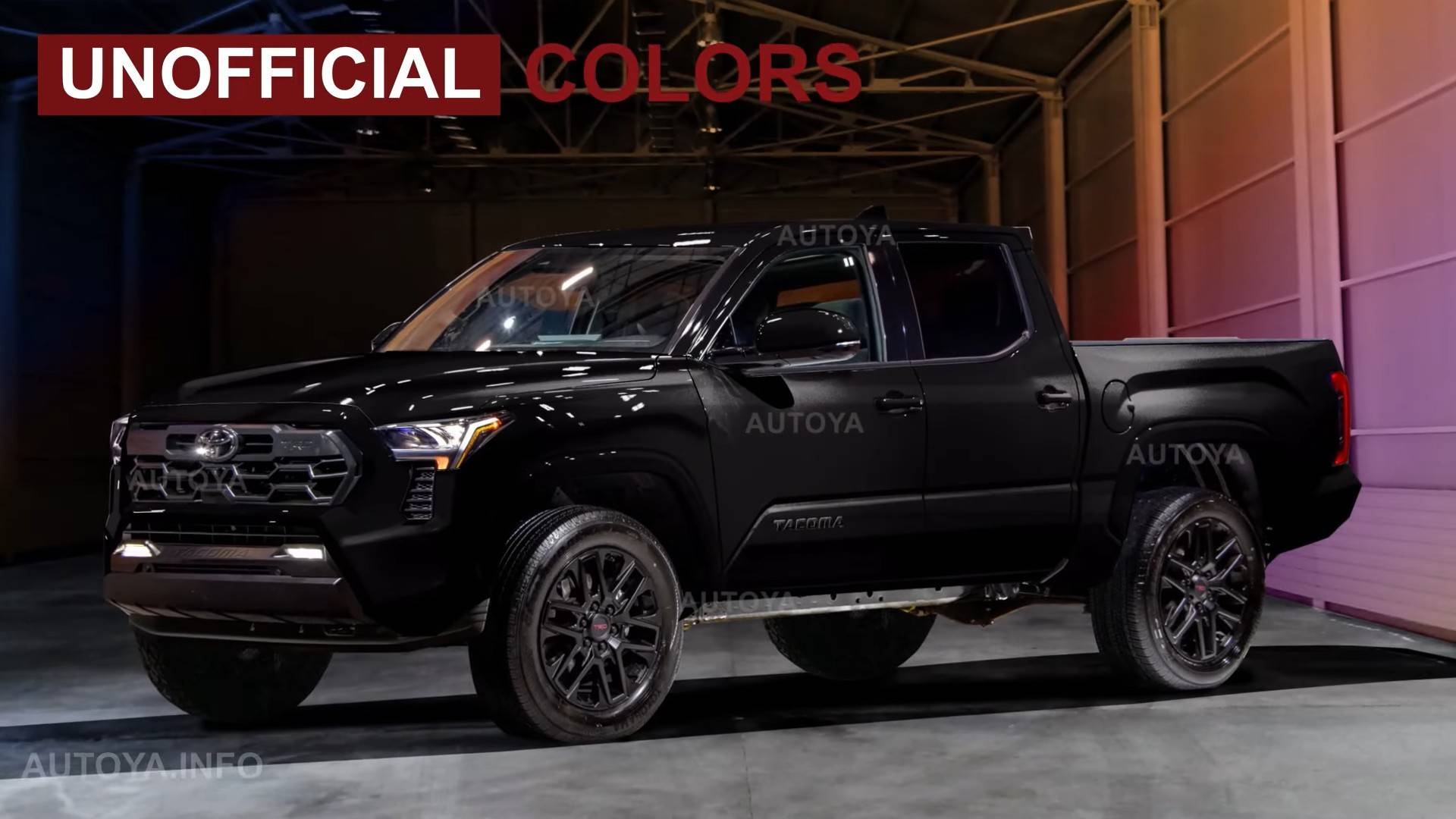 2024 Tacoma 2024 Tacoma TRD Colors Previewed Via CGI Renderings 2024-toyota-tacoma-trd-brandishes-all-juicy-color-options-albeit-only-in-cgi_24