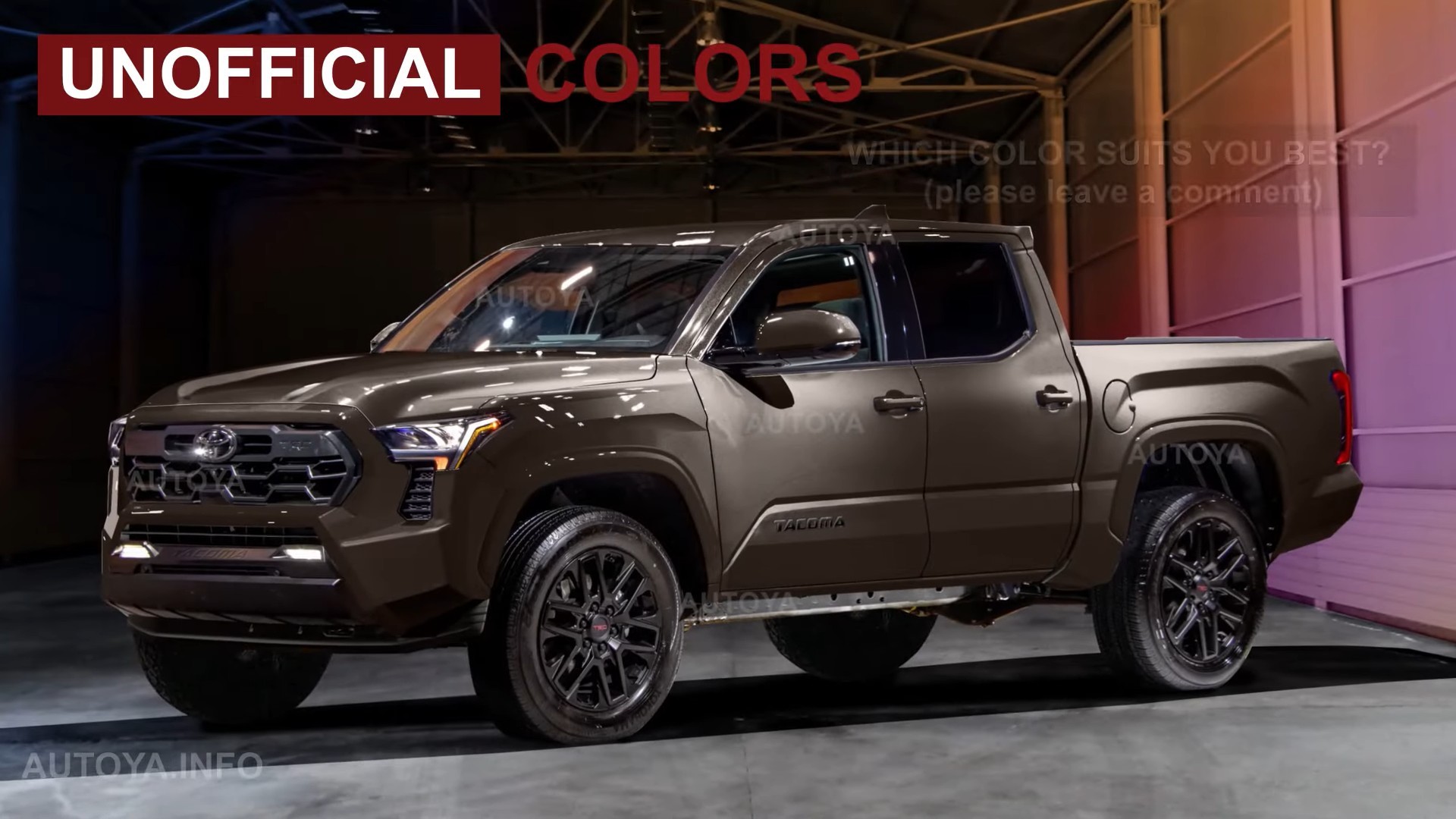 2024 Tacoma 2024 Tacoma TRD Colors Previewed Via CGI Renderings 2024-toyota-tacoma-trd-brandishes-all-juicy-color-options-albeit-only-in-cgi_26