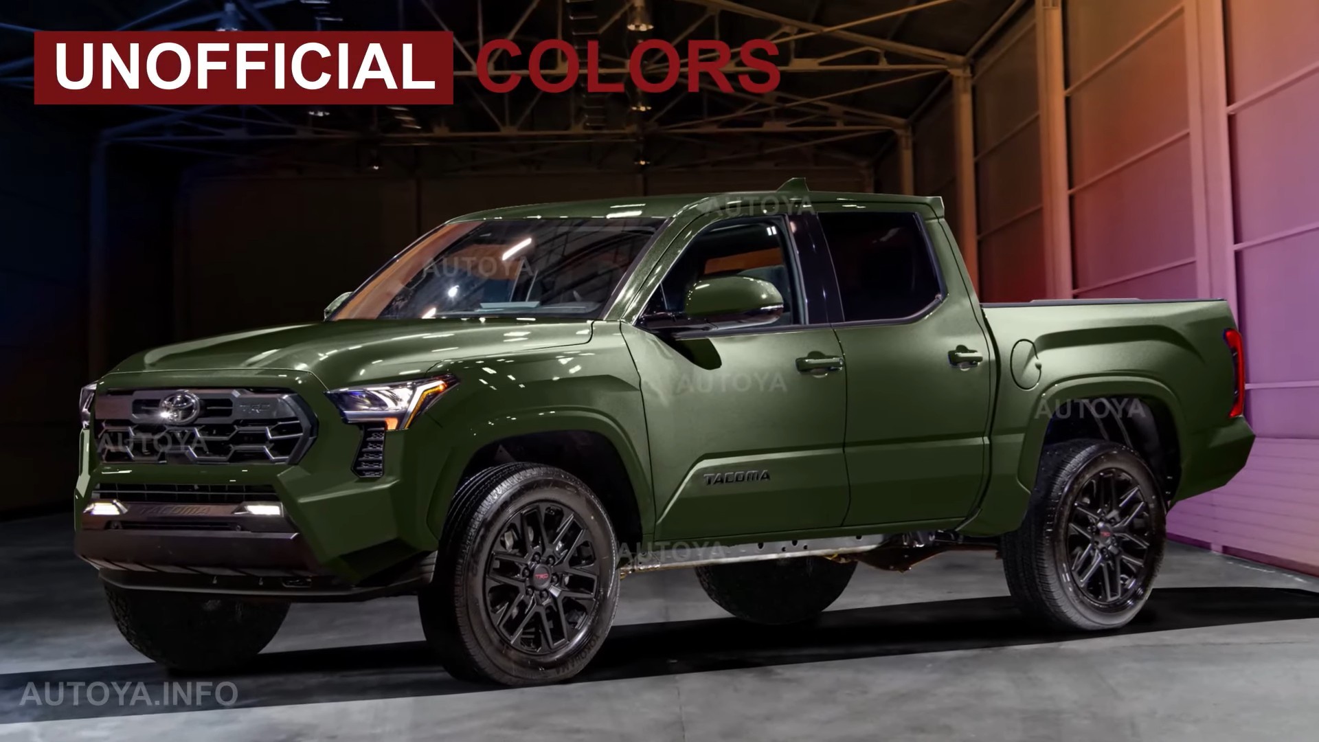 2024 Tacoma 2024 Tacoma TRD Colors Previewed Via CGI Renderings 2024-toyota-tacoma-trd-brandishes-all-juicy-color-options-albeit-only-in-cgi_4