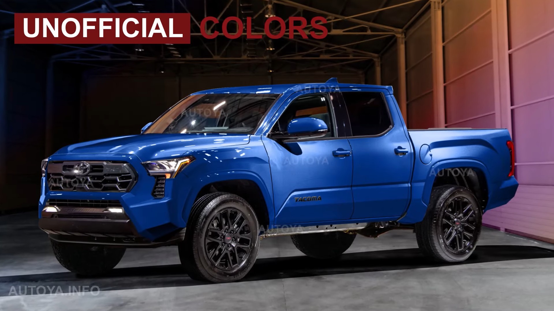 2024 Tacoma 2024 Tacoma TRD Colors Previewed Via CGI Renderings 2024-toyota-tacoma-trd-brandishes-all-juicy-color-options-albeit-only-in-cgi_6