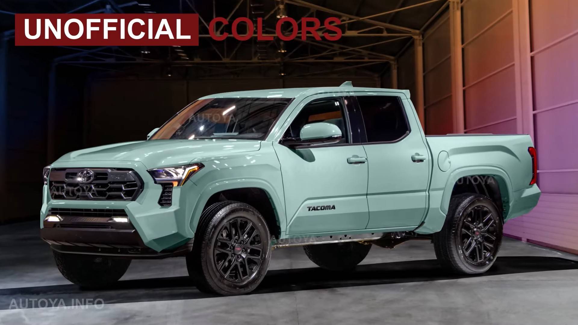 2024 Tacoma 2024 Tacoma TRD Colors Previewed Via CGI Renderings 2024-toyota-tacoma-trd-brandishes-all-juicy-color-options-albeit-only-in-cgi_8