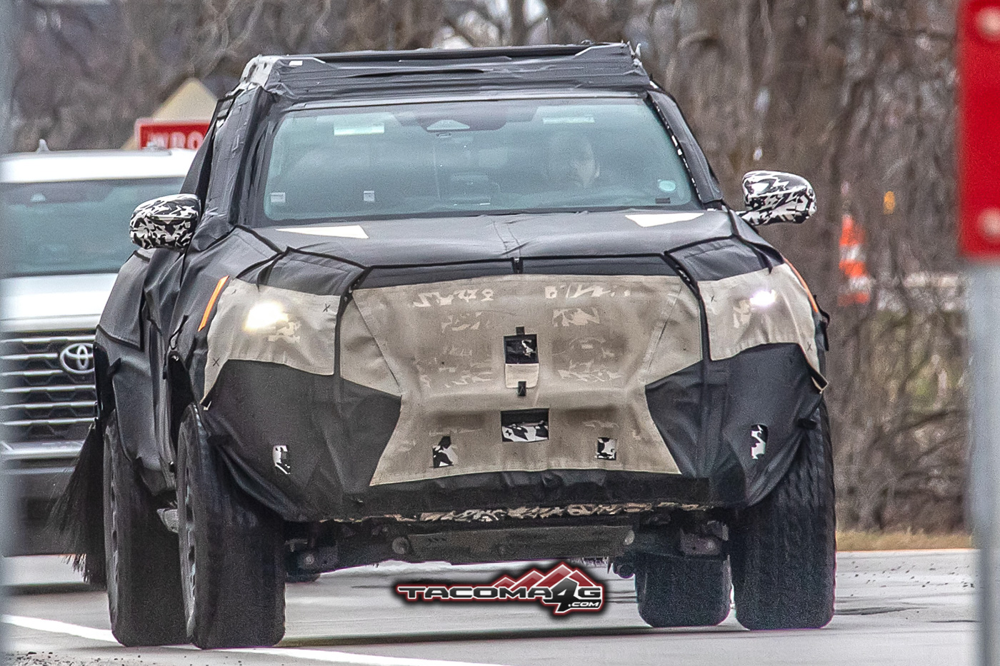 2024 Tacoma Spied: 2024 Toyota Tacoma TRD Pro / Trailhunter Prototype 1st Sighting Reveals Rugged Off-Road Details + Rear Disc Brakes 📸 2024-toyota-tacoma-trd-pro-prototype-1