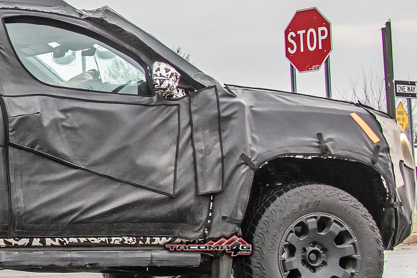 2024 Tacoma Spied: 2024 Toyota Tacoma TRD Pro / Trailhunter Prototype 1st Sighting Reveals Rugged Off-Road Details + Rear Disc Brakes 📸 2024-toyota-tacoma-trd-pro-prototype-18