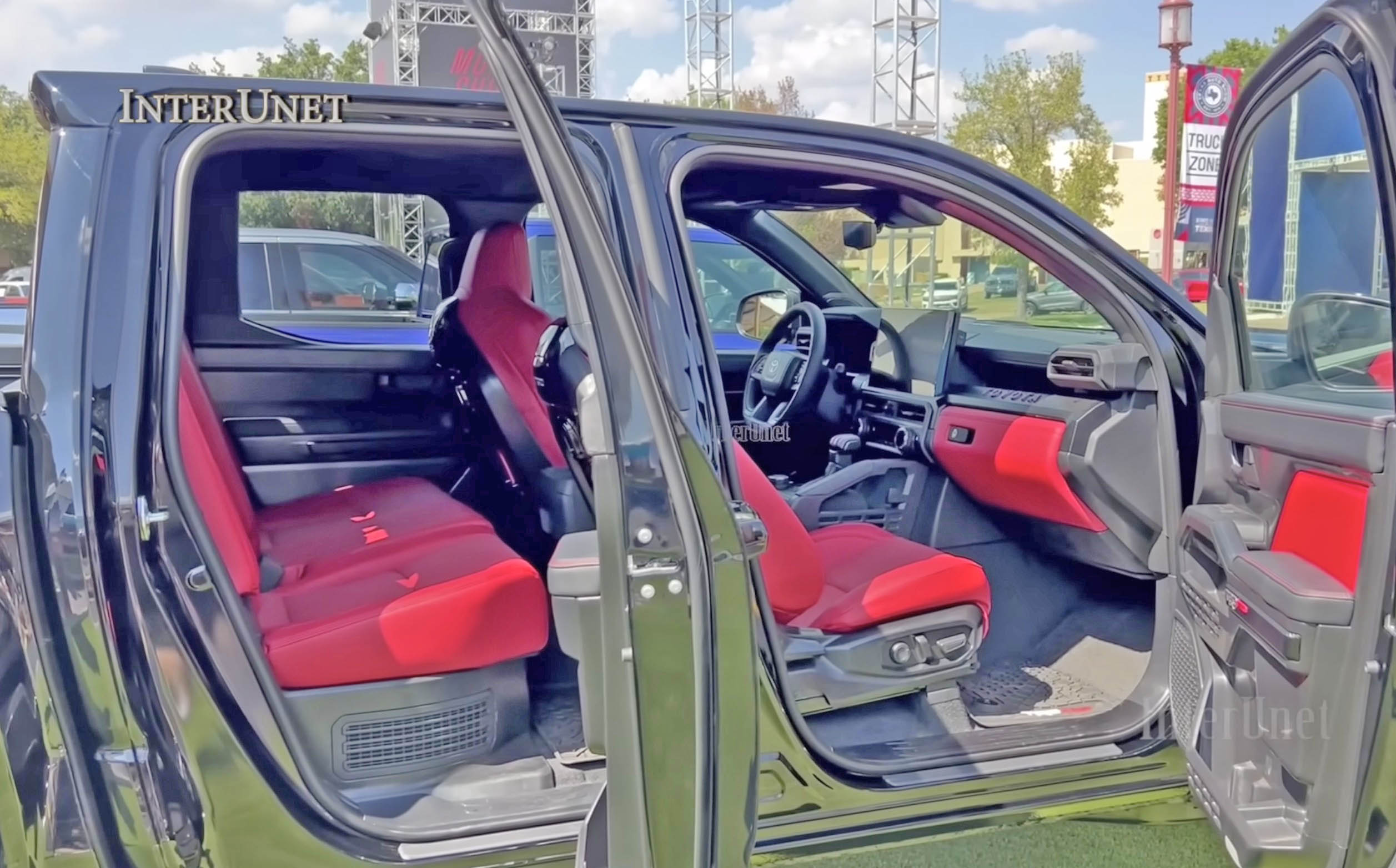 2024 Tacoma Rear Backseat Legroom in 2024 Tacoma TRD Pro w/ Isometric Suspension Seats -- Photos & Video 2024 toyota tacoma trd pro rear back seat legroom 4