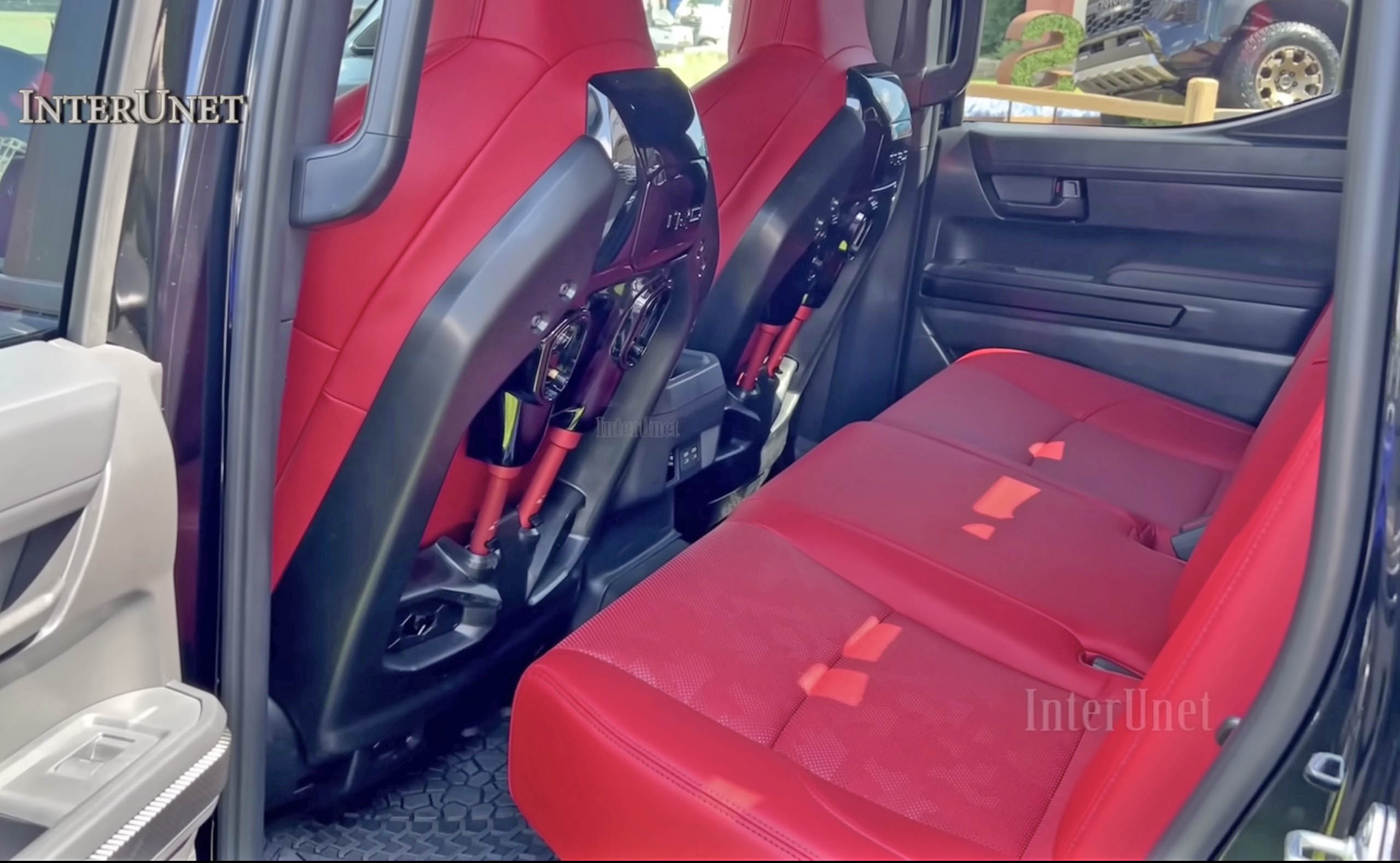 2024 Tacoma Rear Backseat Legroom in 2024 Tacoma TRD Pro w/ Isometric Suspension Seats -- Photos & Video 2024 toyota tacoma trd pro rear back seat legroom 6
