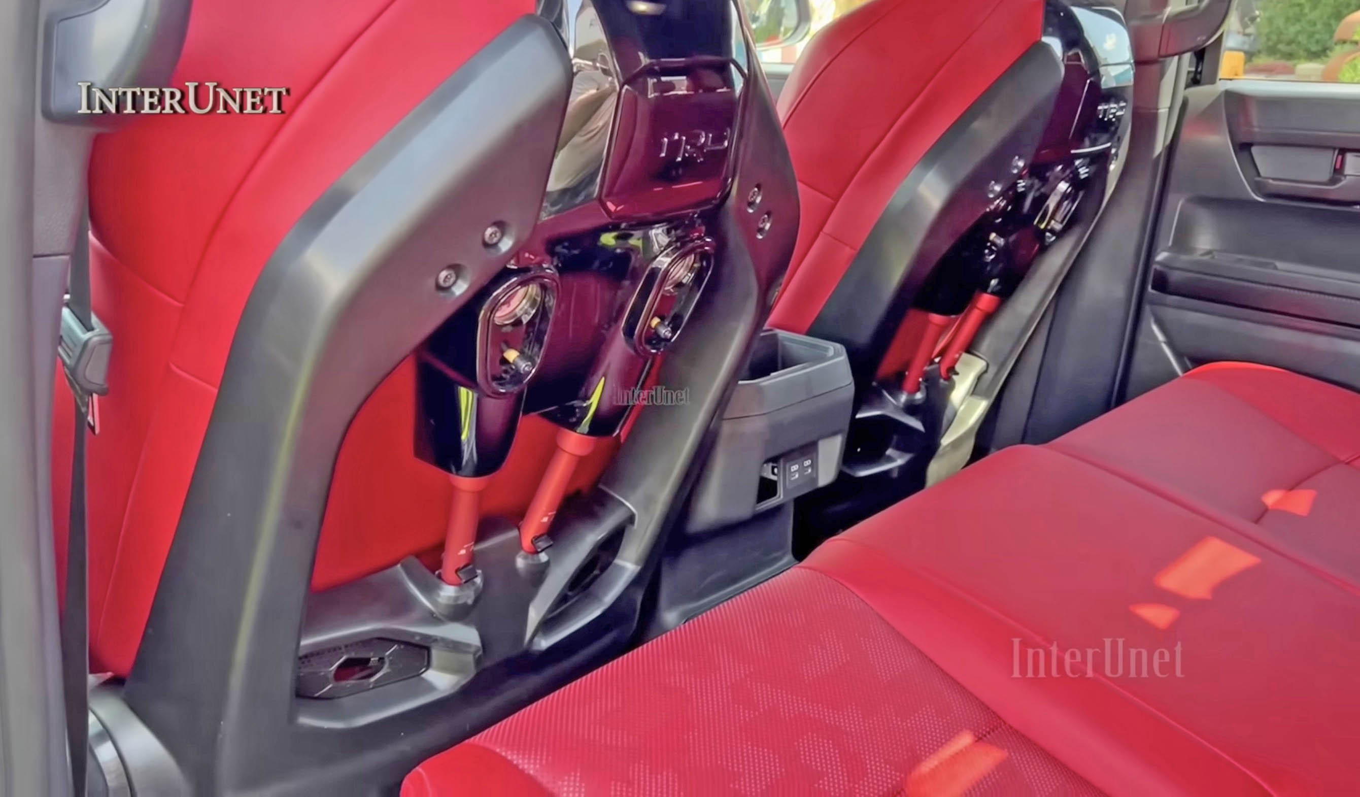 2024 Tacoma Rear Backseat Legroom in 2024 Tacoma TRD Pro w/ Isometric Suspension Seats -- Photos & Video 2024 toyota tacoma trd pro rear back seat legroom