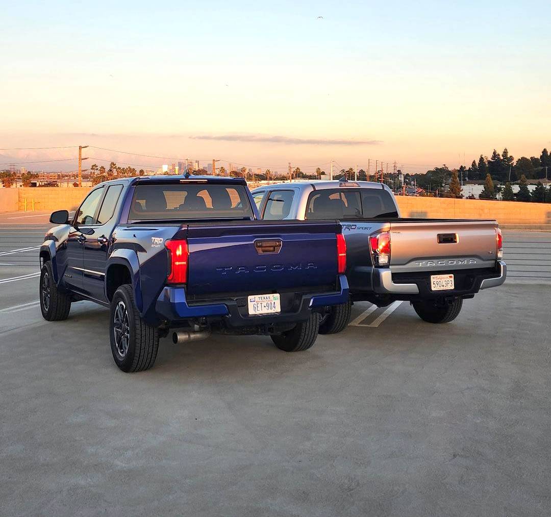 2024 Tacoma Official BLUE CRUSH 2024 Tacoma Thread (4th Gen) 2024 Toyota Tacoma TRD Sport 4th gen vs. 2023 3rd gen 2