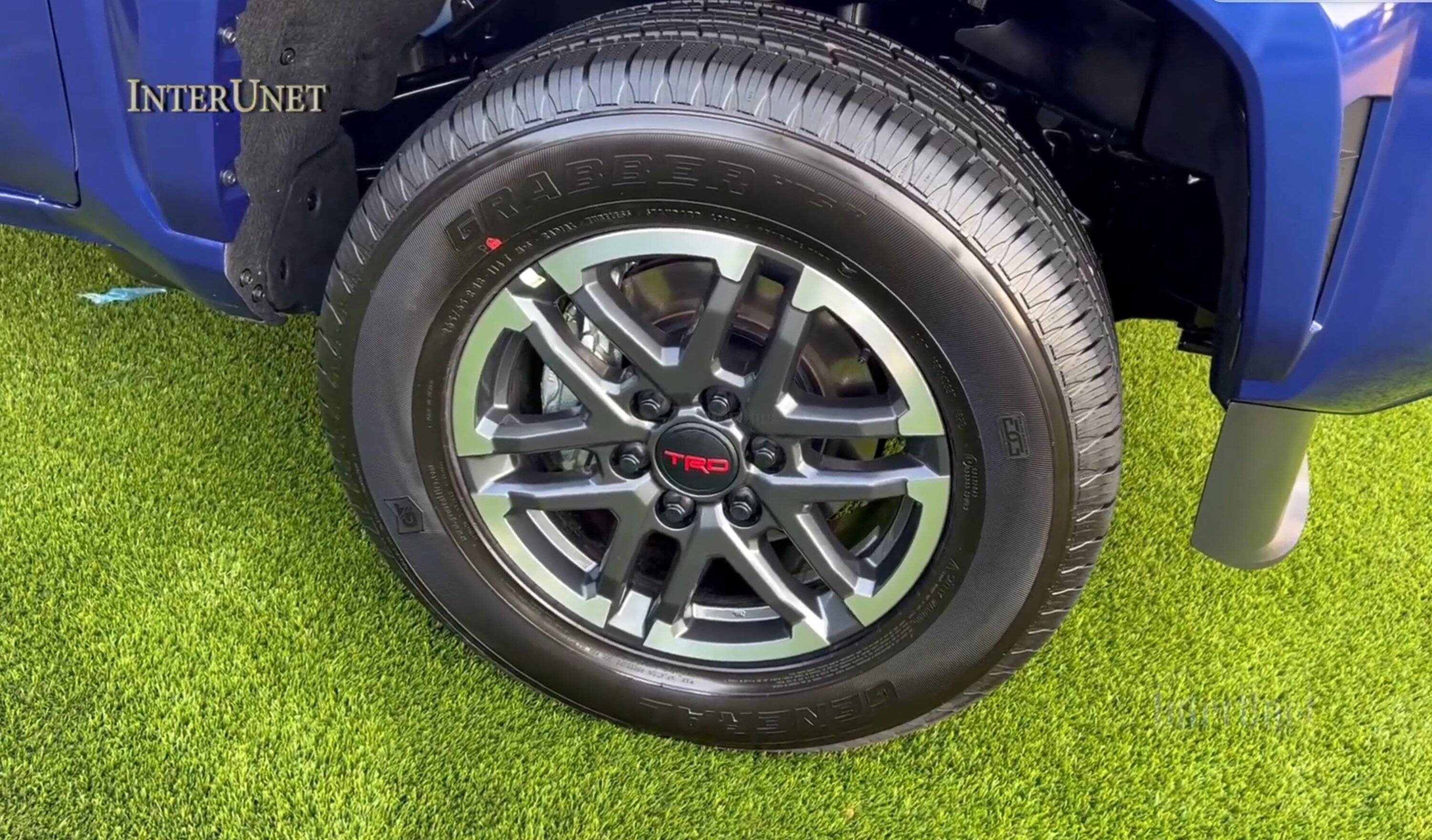 2024 Tacoma BLUE CRUSH 2024 Tacoma Thread (4th Gen) 2024 Toyota Tacoma TRD Sport i-Force MAX Blue Crush Metallic exterior interior suspension 14