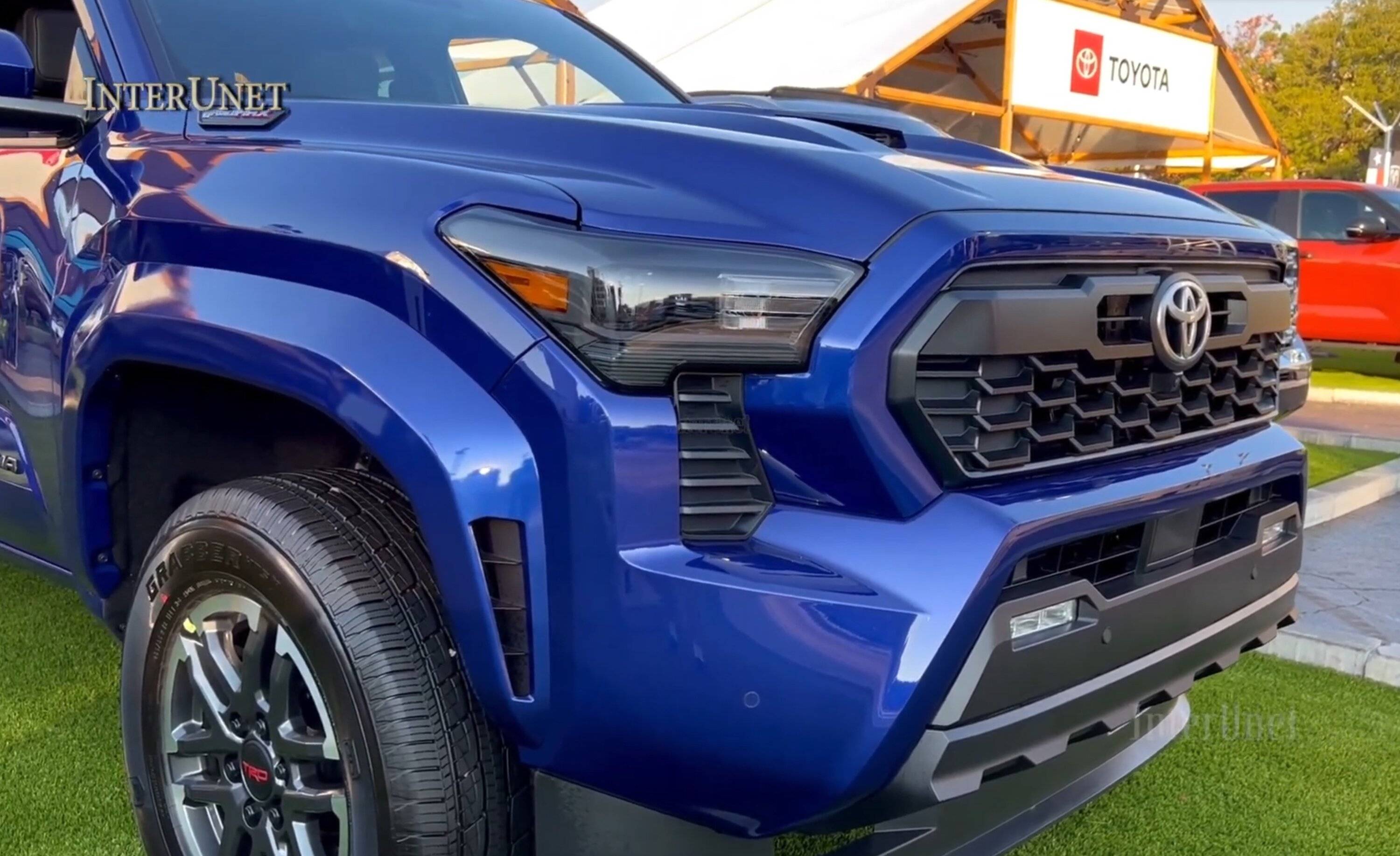 2024 Tacoma Official BLUE CRUSH 2024 Tacoma Thread (4th Gen) 2024 Toyota Tacoma TRD Sport i-Force MAX Blue Crush Metallic exterior interior suspension 21