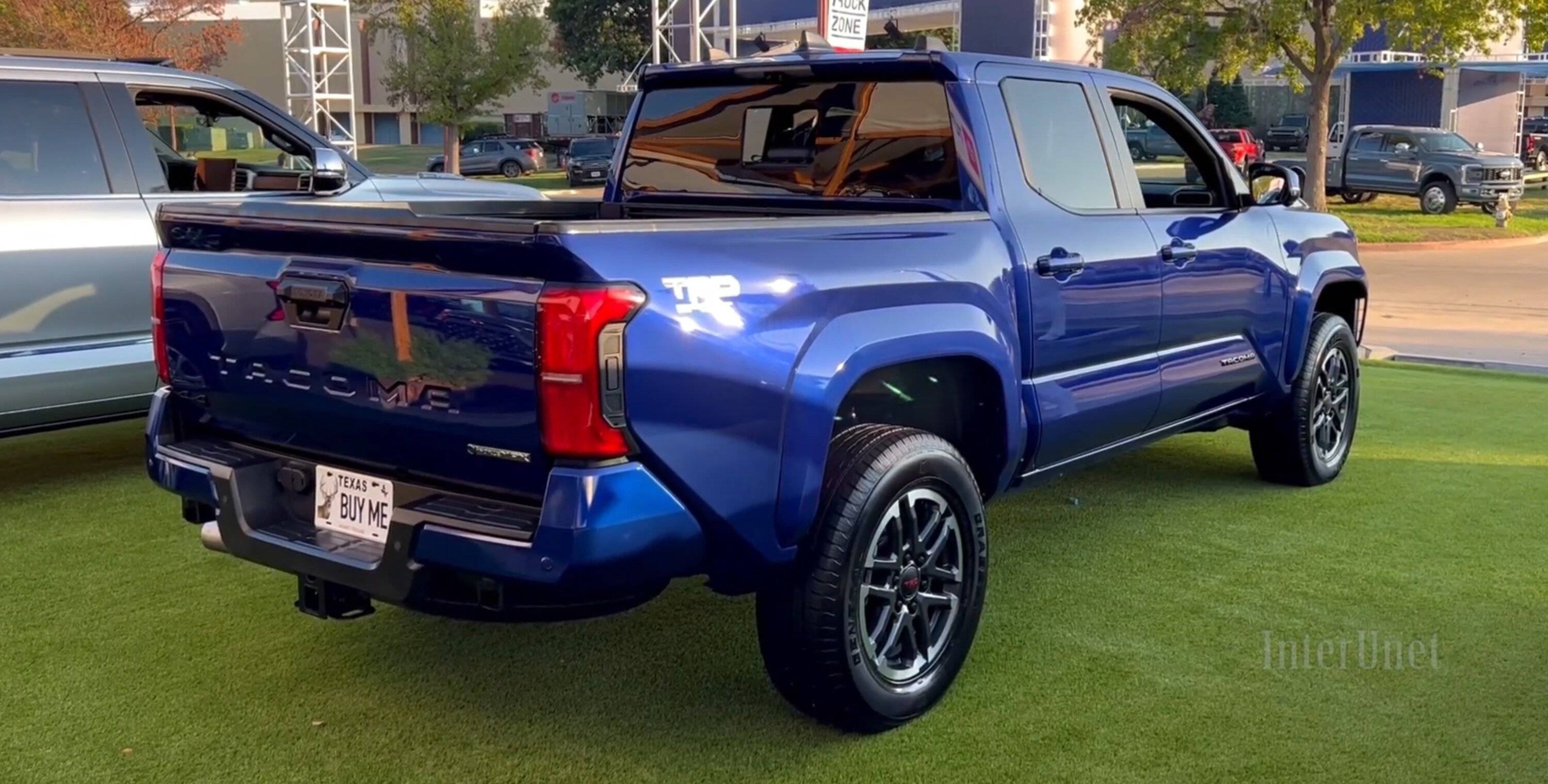 2024 Tacoma Official BLUE CRUSH 2024 Tacoma Thread (4th Gen) 2024 Toyota Tacoma TRD Sport i-Force MAX Blue Crush Metallic exterior interior suspension 22