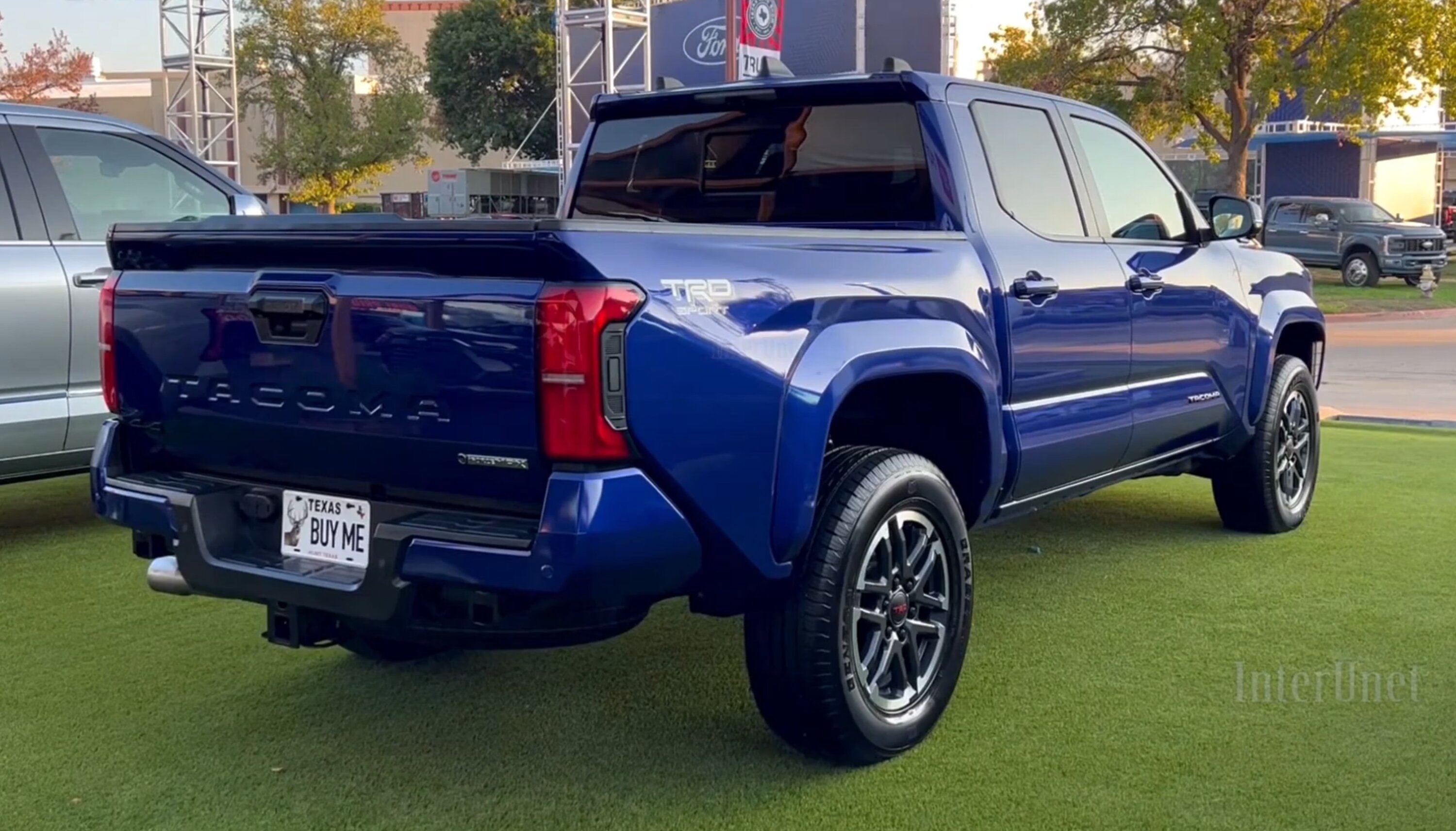 2024 Tacoma 2024 Tacoma TRD SPORT - Specs, Price (TBA), Features, Photos & Videos 2024 Toyota Tacoma TRD Sport i-Force MAX Blue Crush Metallic exterior interior suspension 25