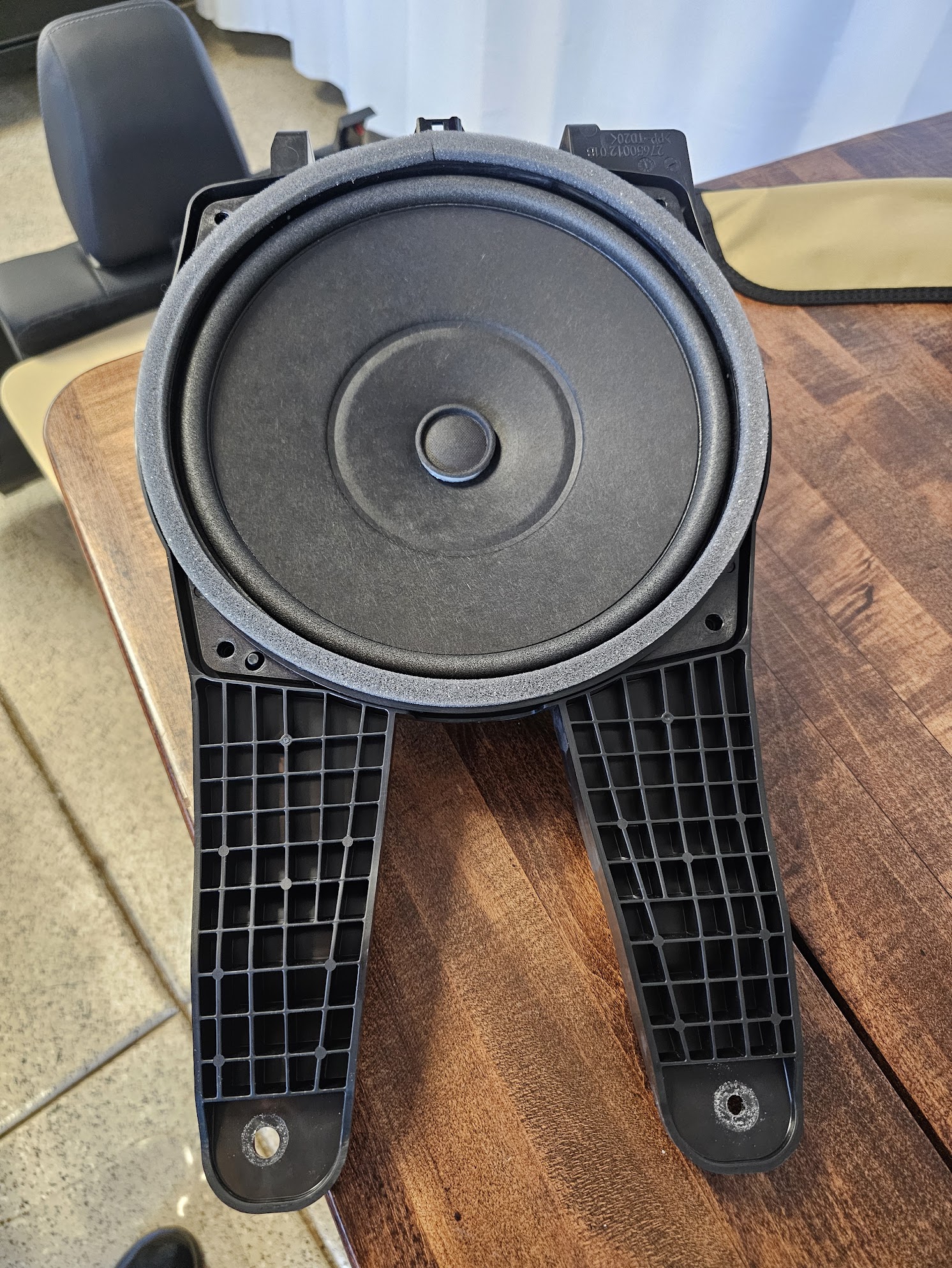 2024 Tacoma Dimensions of factory JBL 8" Subwoofer? [updated with measurements of 6" speakers and 10" subwoofer] 20240421_150506