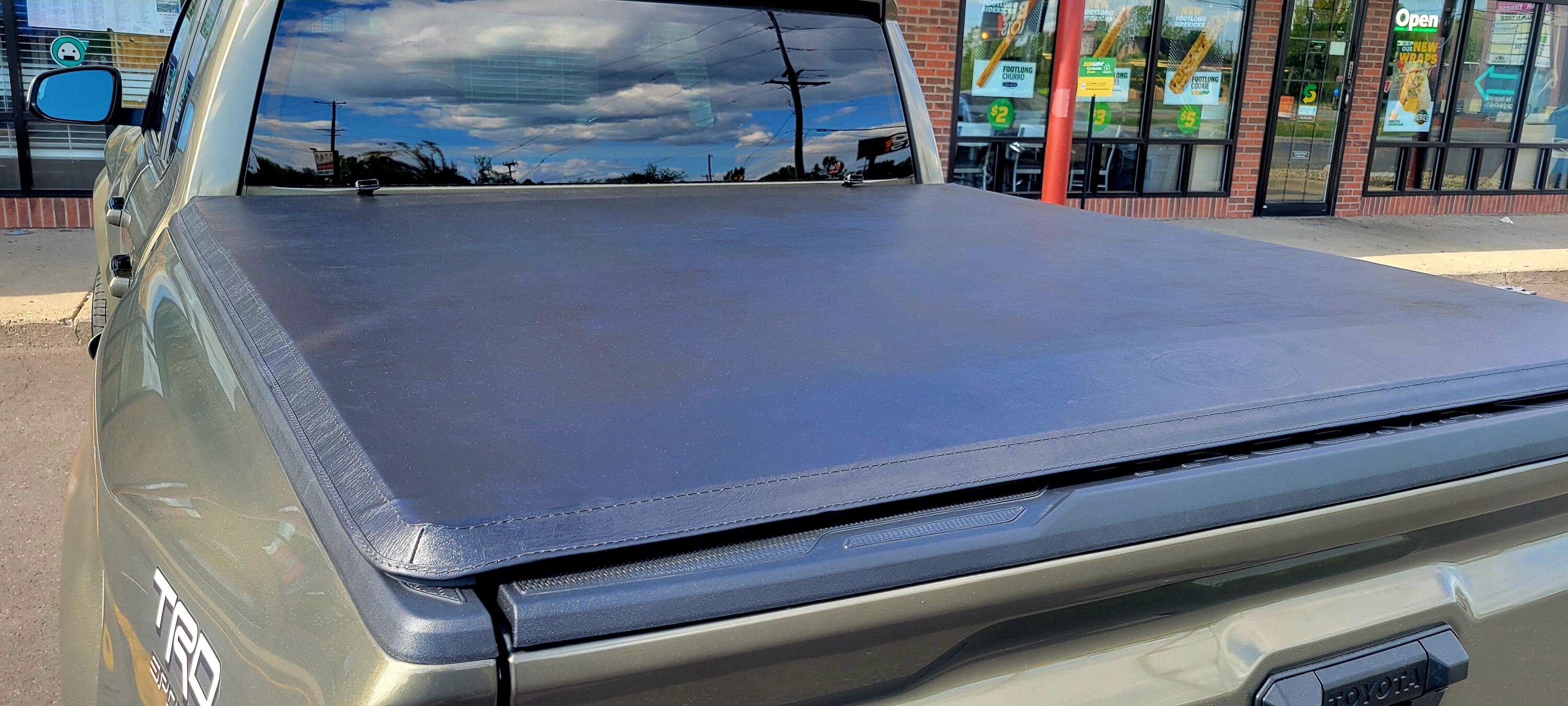 2024 Tacoma Toyota hard and soft tonneau covers now available says dealer 20240510_172135