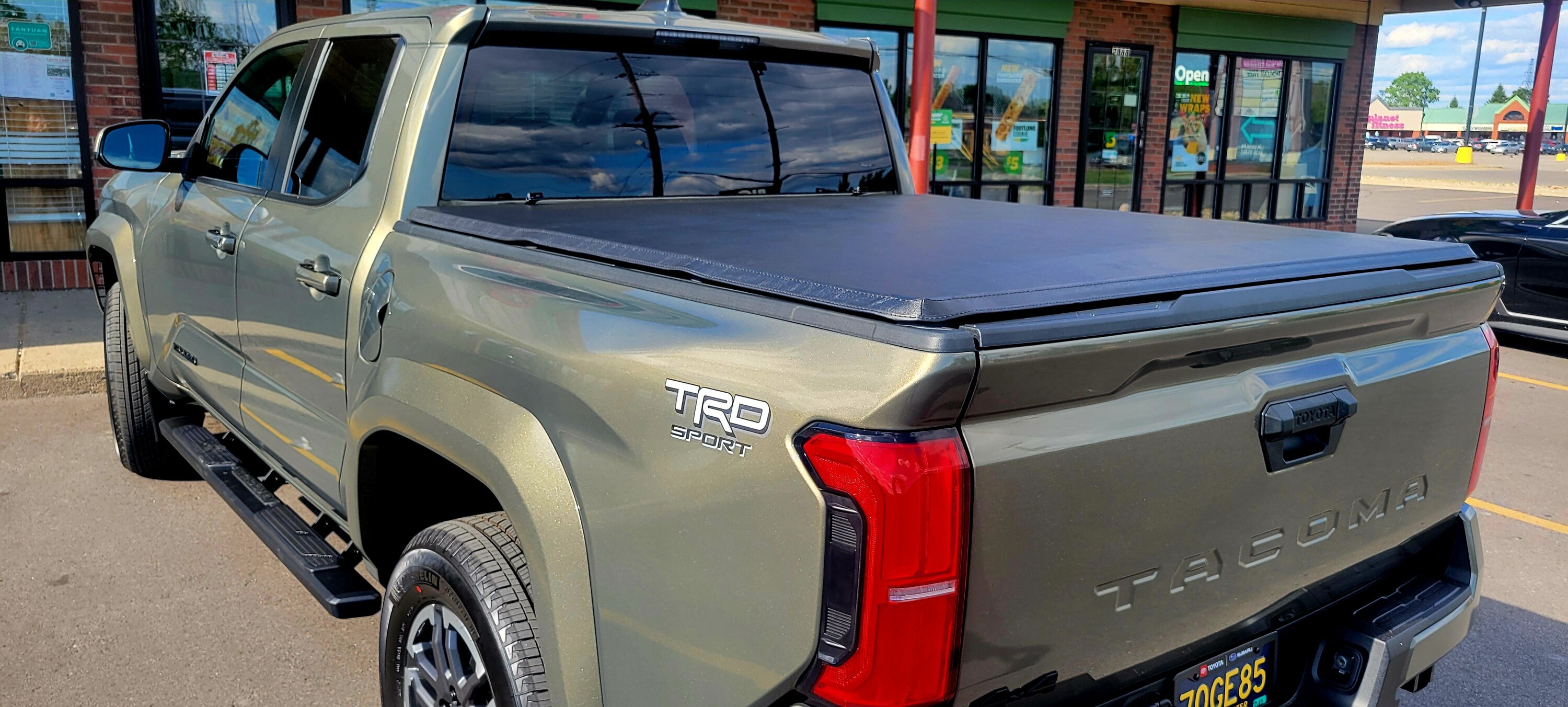 2024 Tacoma Toyota hard and soft tonneau covers now available says dealer 20240510_172141