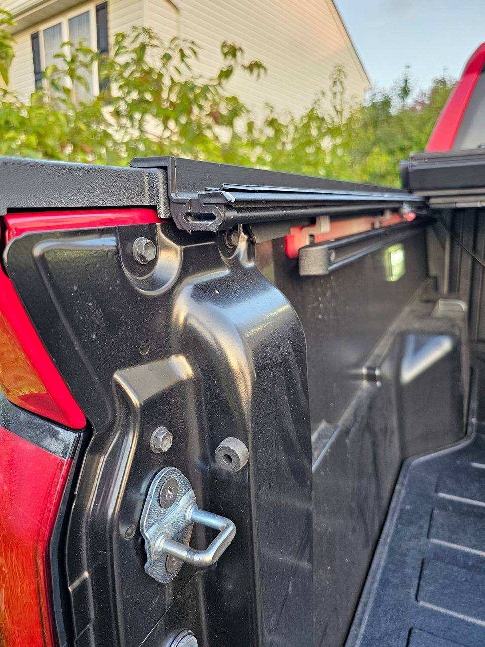 2024 Tacoma OEM Trifold Hard Tonneau Cover PT954-35240 installed on 2024 Tacoma 20240719_062414